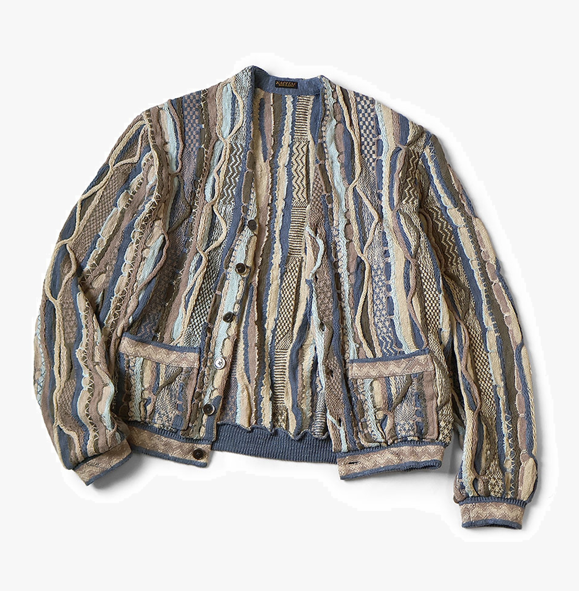 KAPITAL 7G KNIT GAUDY SHORT CARDIGAN - PRE ORDER ITEM (預訂中)