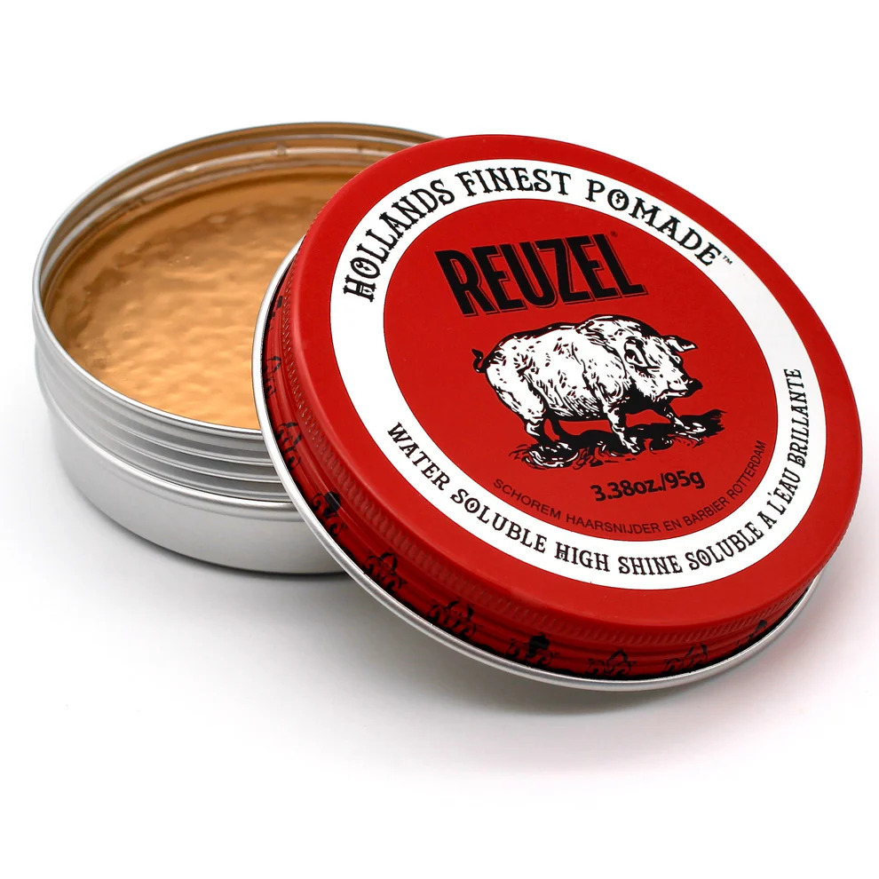 REUZEL Red Water Soluble High Shine Pomade 3.38oz