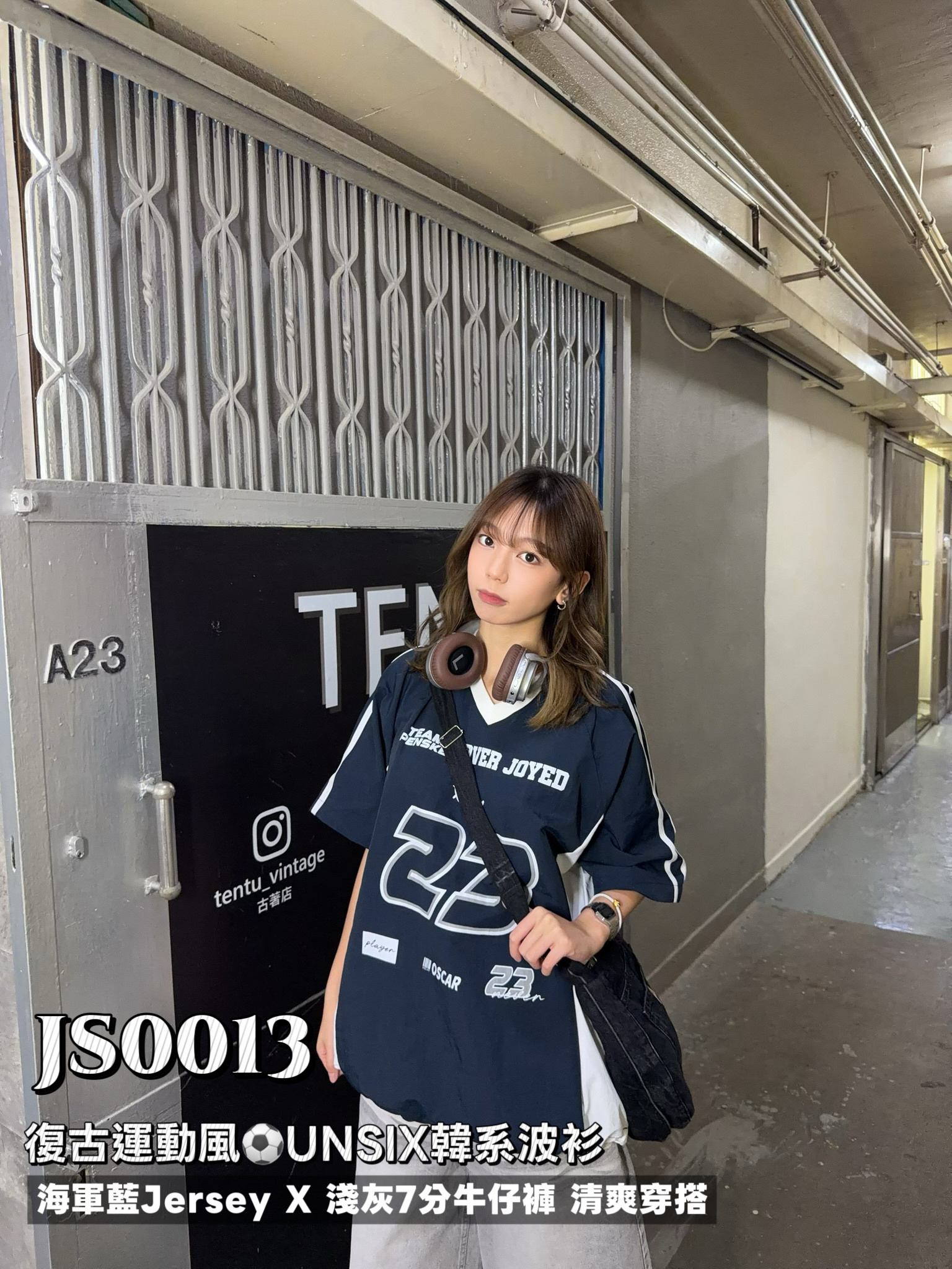 JS0013 23print Jersey