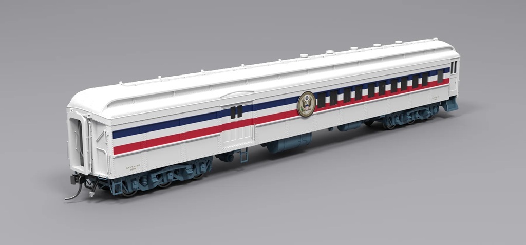 BLI 9712 HO規 1947 年塗裝「自由列車」重型客車五節組