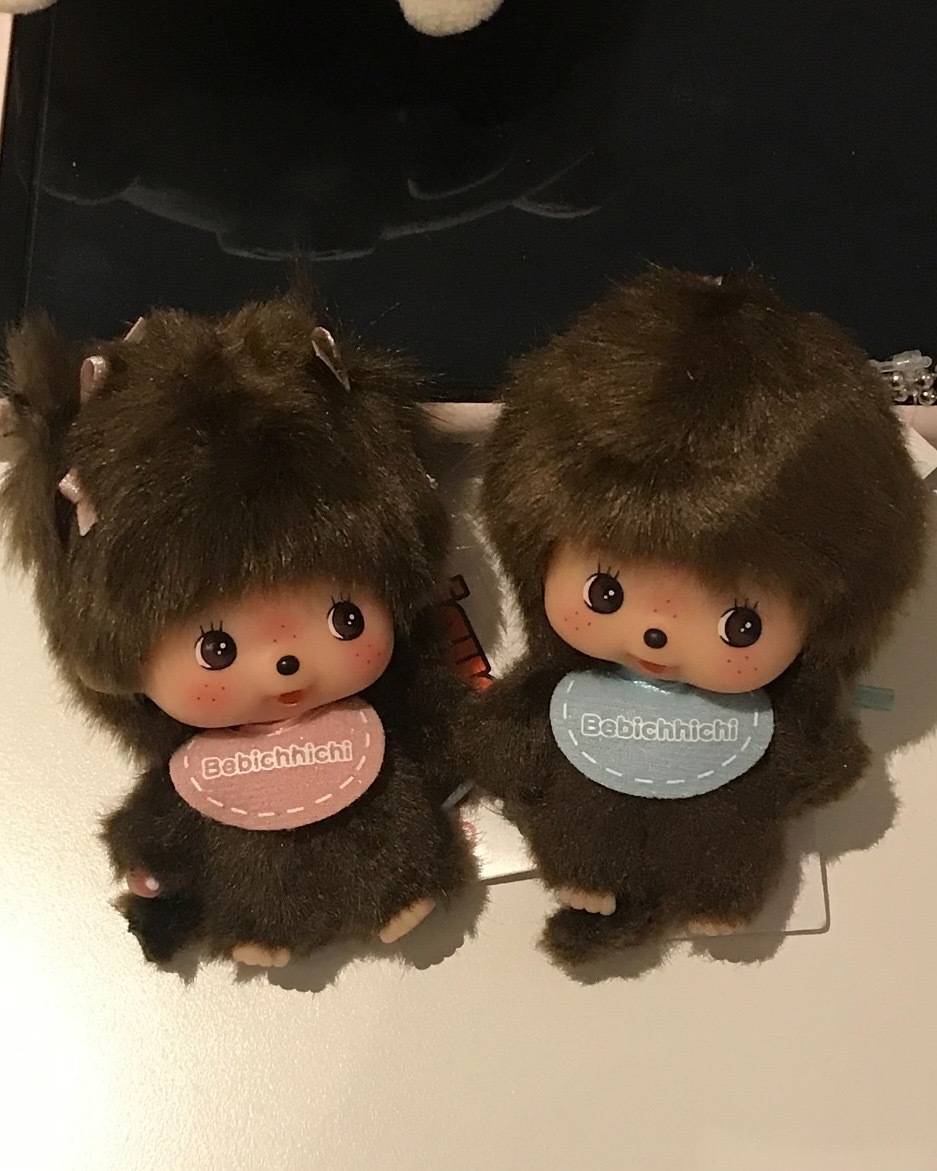 Monchhichi  Babychichi 寶寶 蒙奇奇 毛絨 吊飾