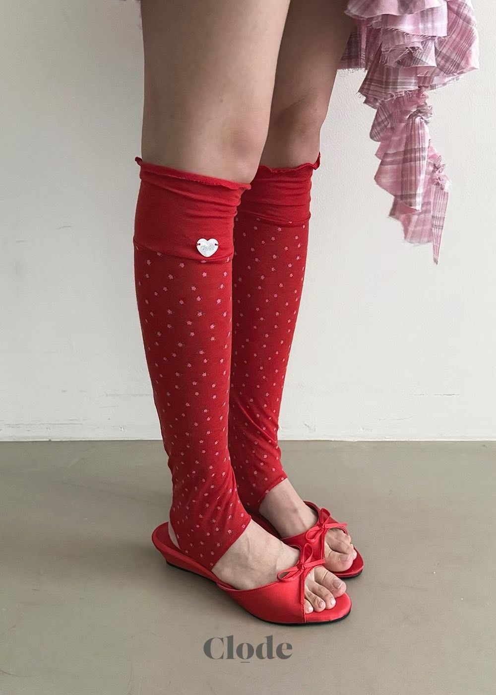 小花襪套