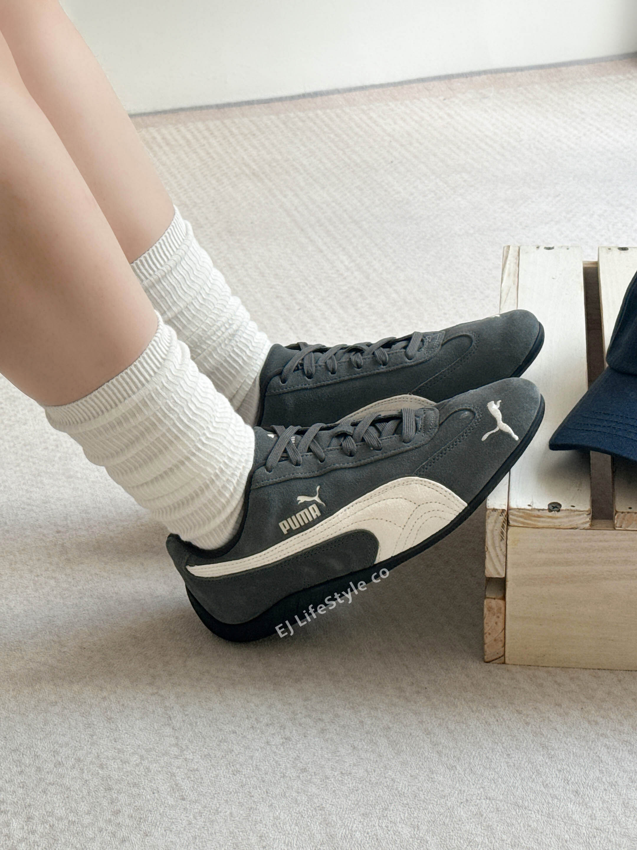 PUMA SPEEDCAT OG 煙灰奶油 灰色 賽車鞋 麂皮 男女鞋 398846-64 / 現貨