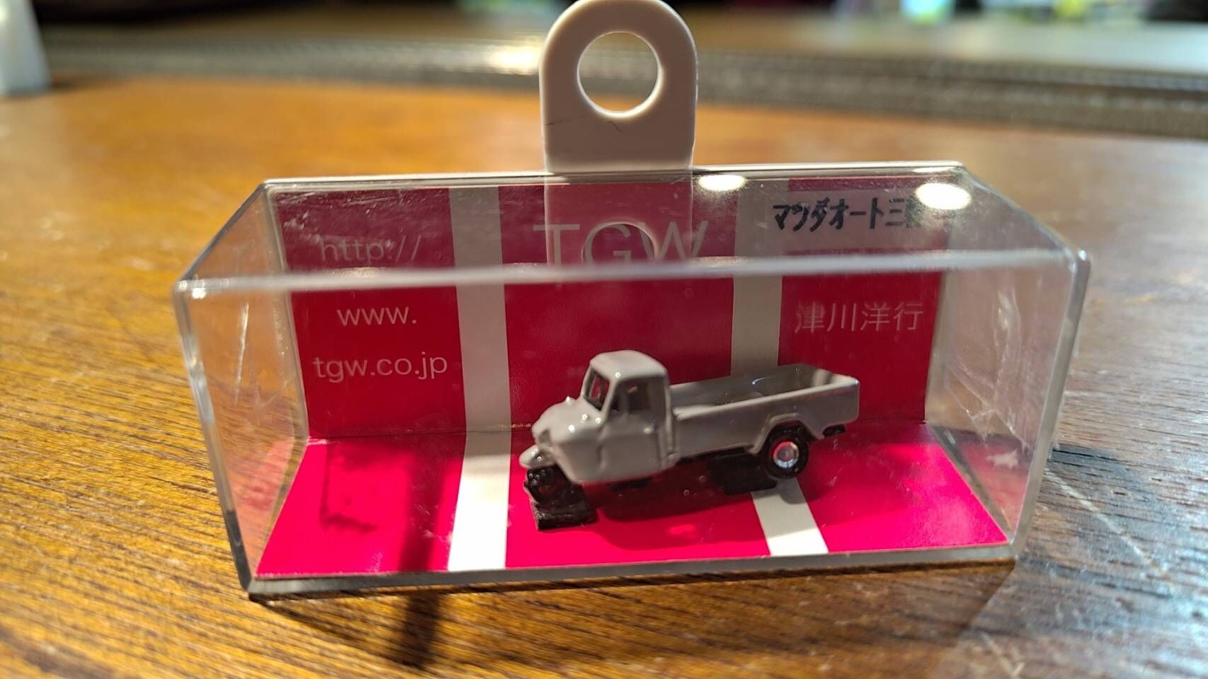 津川洋行 ME5 N規 馬自達三輪貨車(灰色)