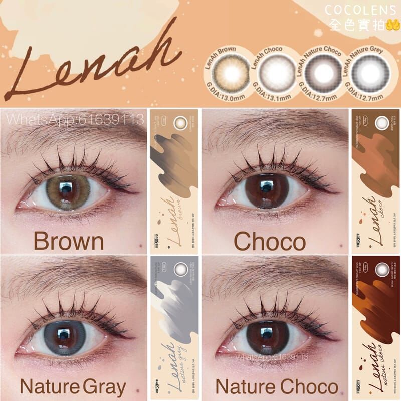(現貨減價) Lenah 1 Day (Brown)(30片)