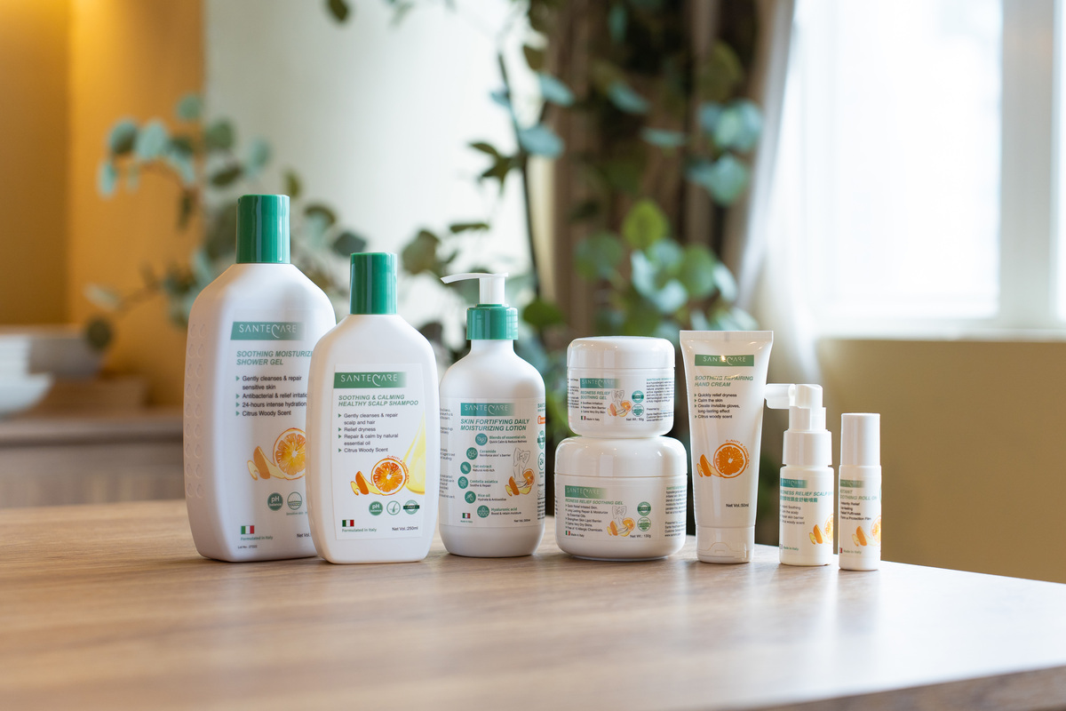 GreenDerm 甜橙舒敏護理產品