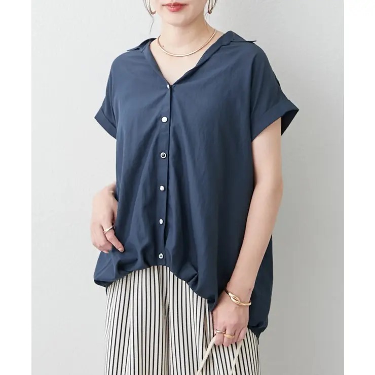 ODO 垂感氣球下擺恤衫上衣 SUMMER SALE