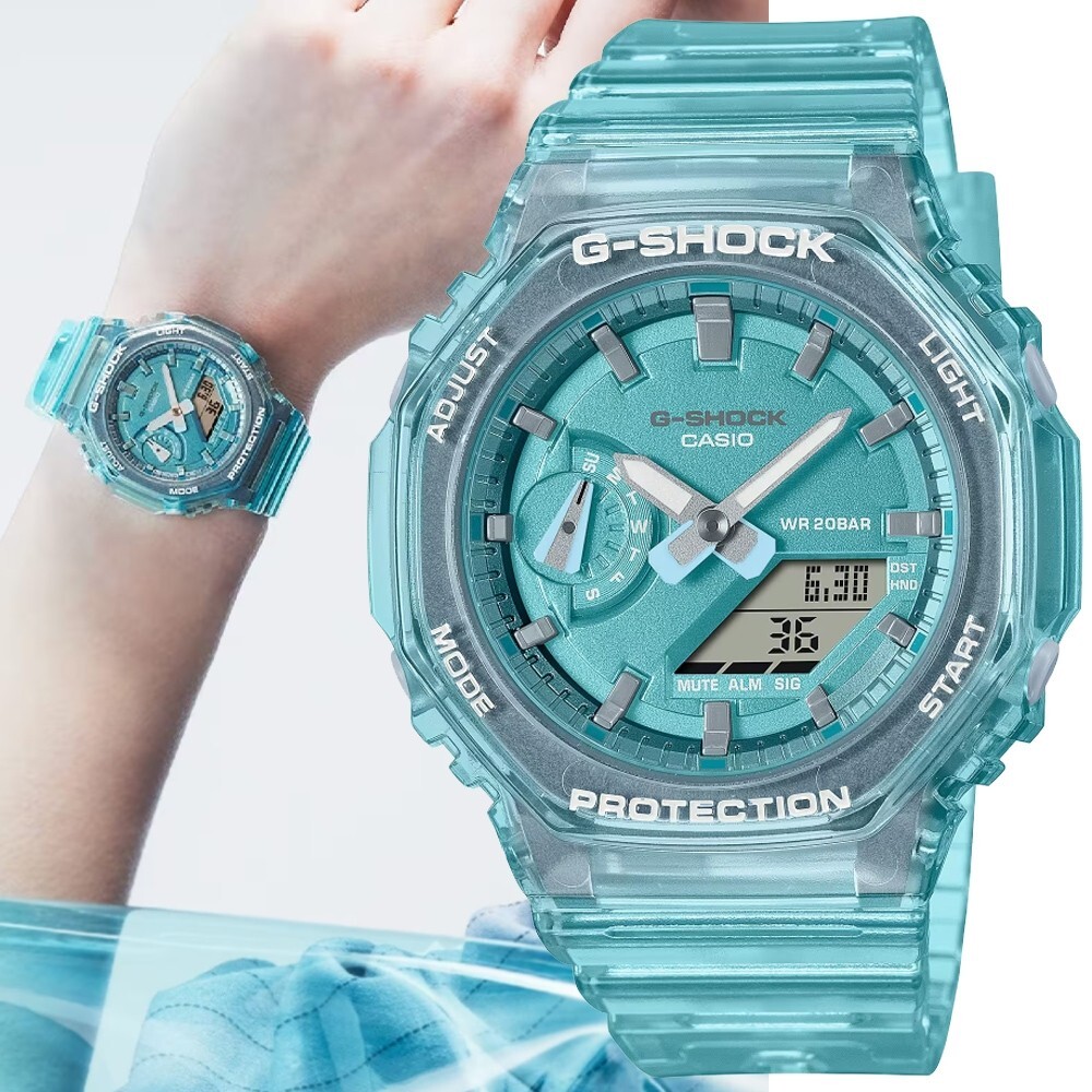 Casio G-Shock GMA-S2100SK-2A 手錶 (香港行貨)