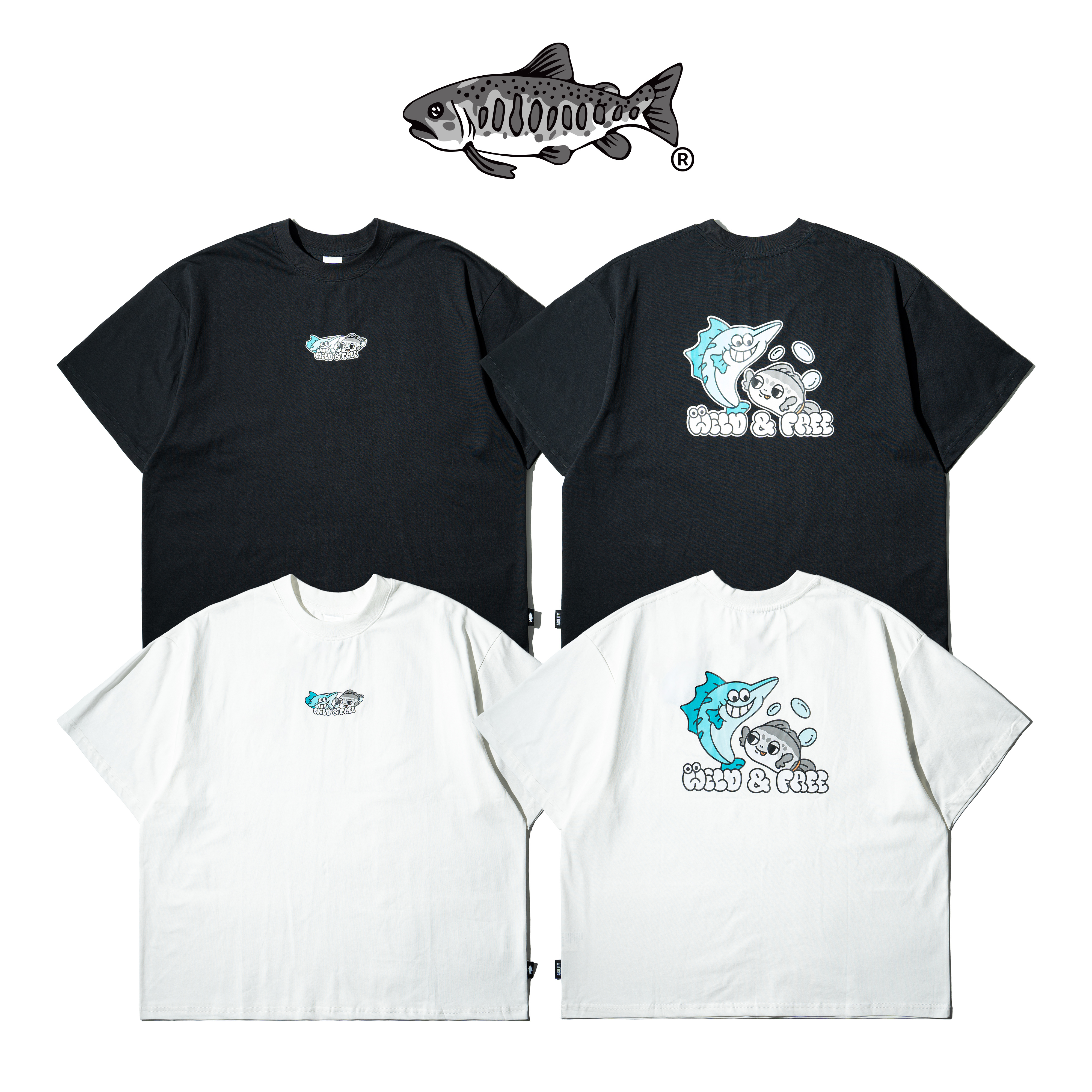 AGILITY x WAF Image Tee / 三島聯名 綠島旗魚 短Tee [RM0-OFF-FMSA-1]