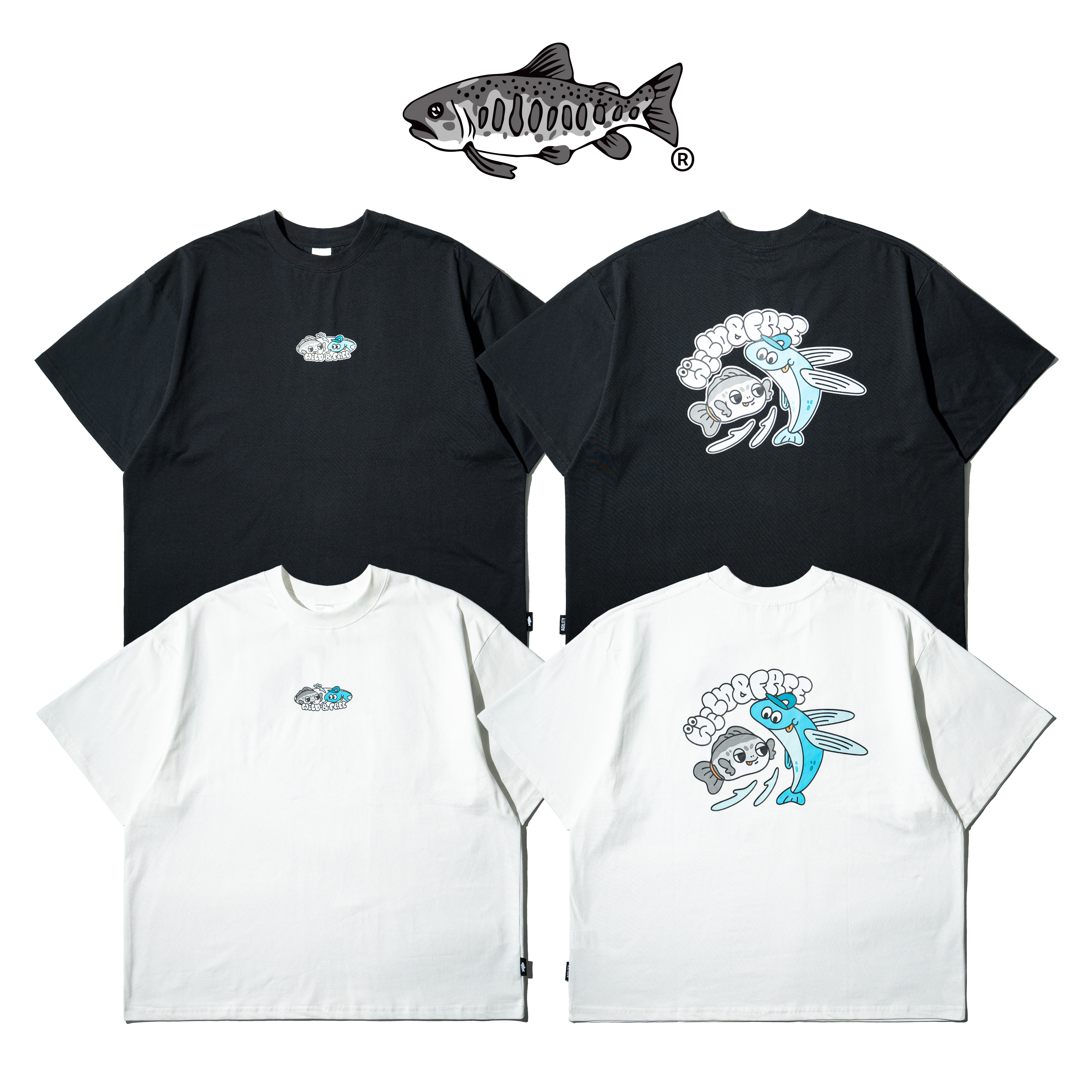 AGILITY x WAF Image Tee / 三島聯名 蘭嶼飛魚 短Tee [RM0-OFF-FMSA-3]