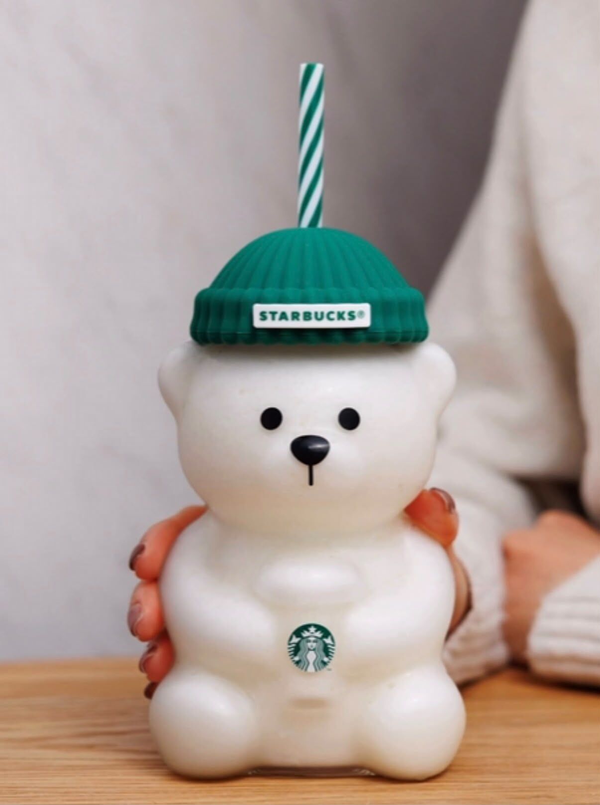 美版 Starbucks 20oz Bearista 熊熊玻璃杯
