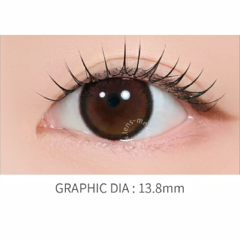(現貨減價)LensMe Akma Big Qloring 1 Day(Natural Brown)(30片)