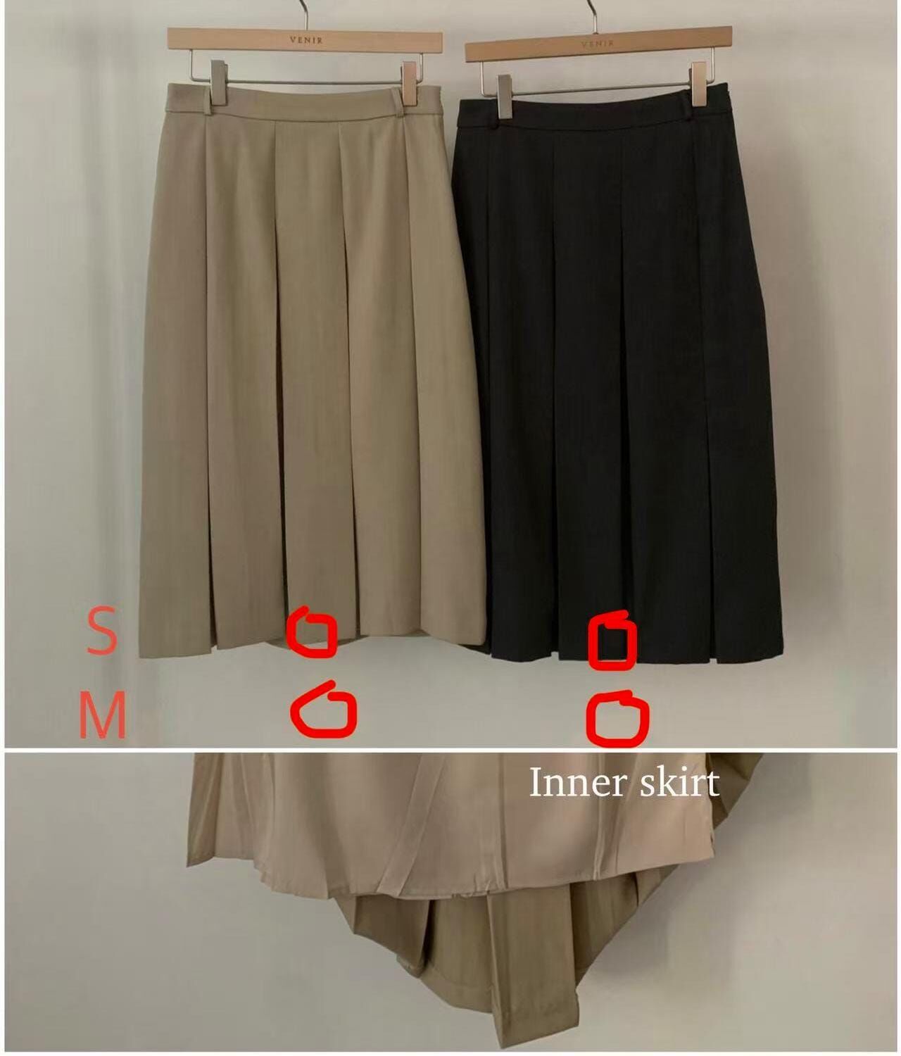 VR6449 淑女百褶裙 *特價貨品不設退換*