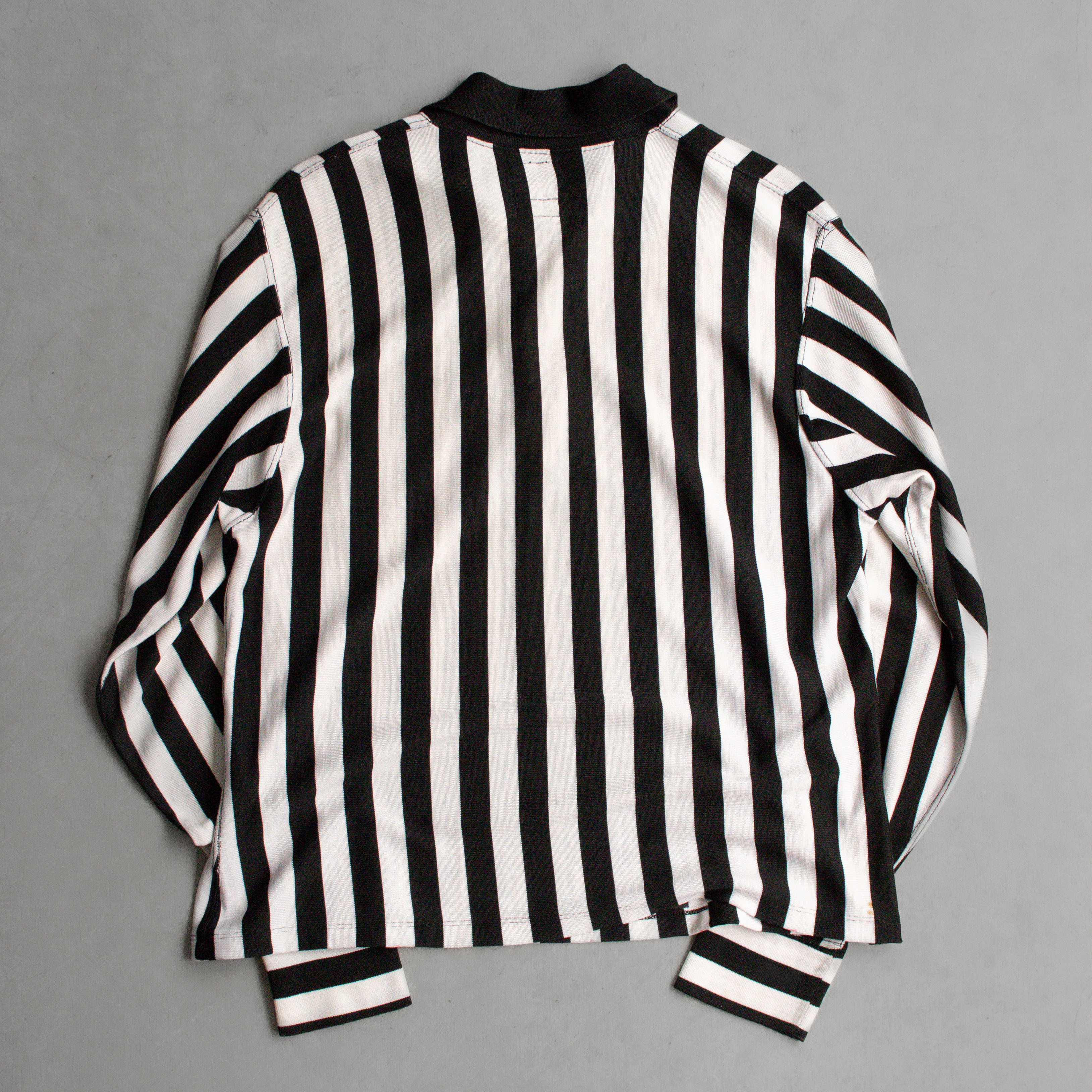 60S RAYON BLEND ATHLETIC JERSEY 美國製 嫘縈 條紋 短袖 運動服