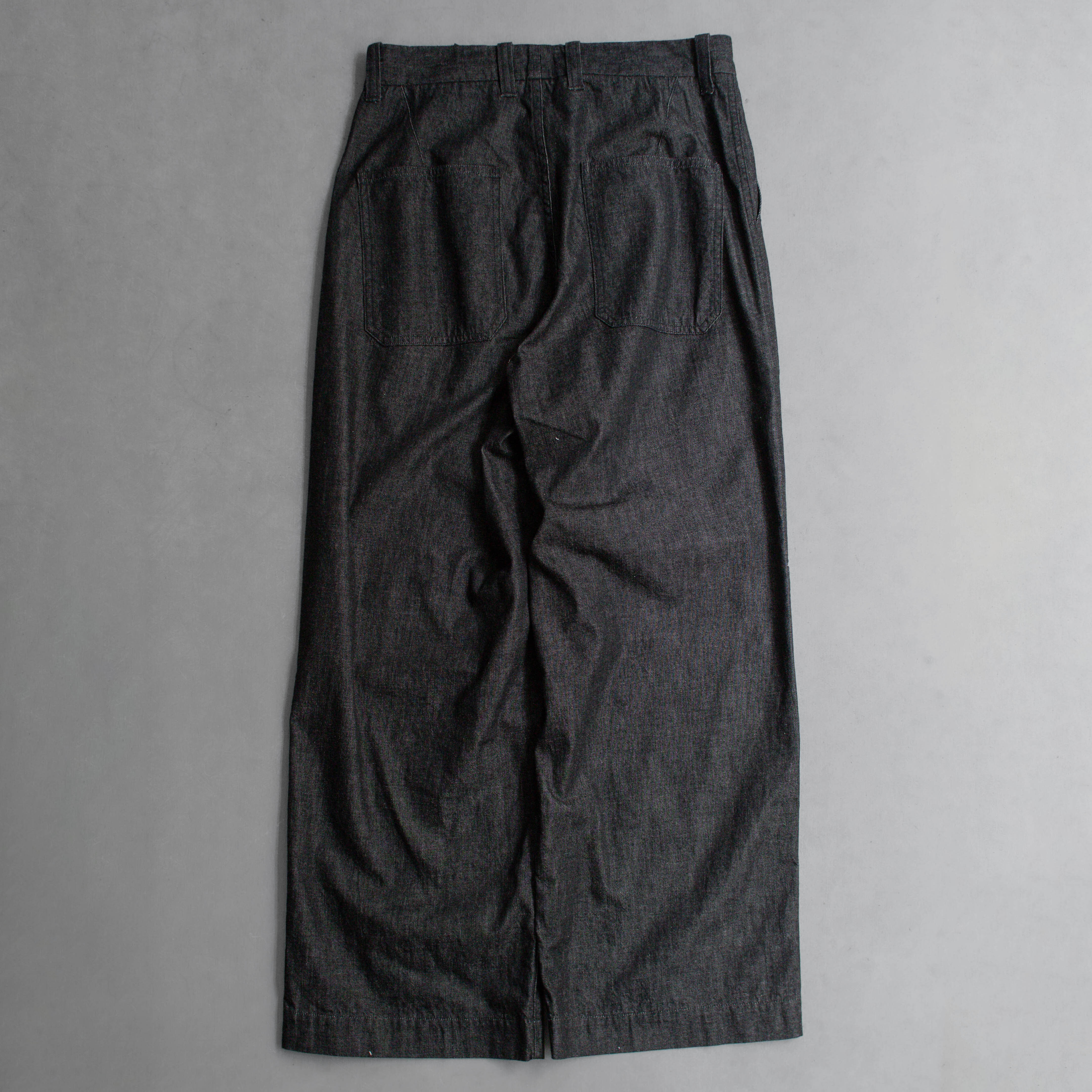 HAVERSACK DENIM BAKER PANTS 丹寧 直筒 寬版 長褲 黑色