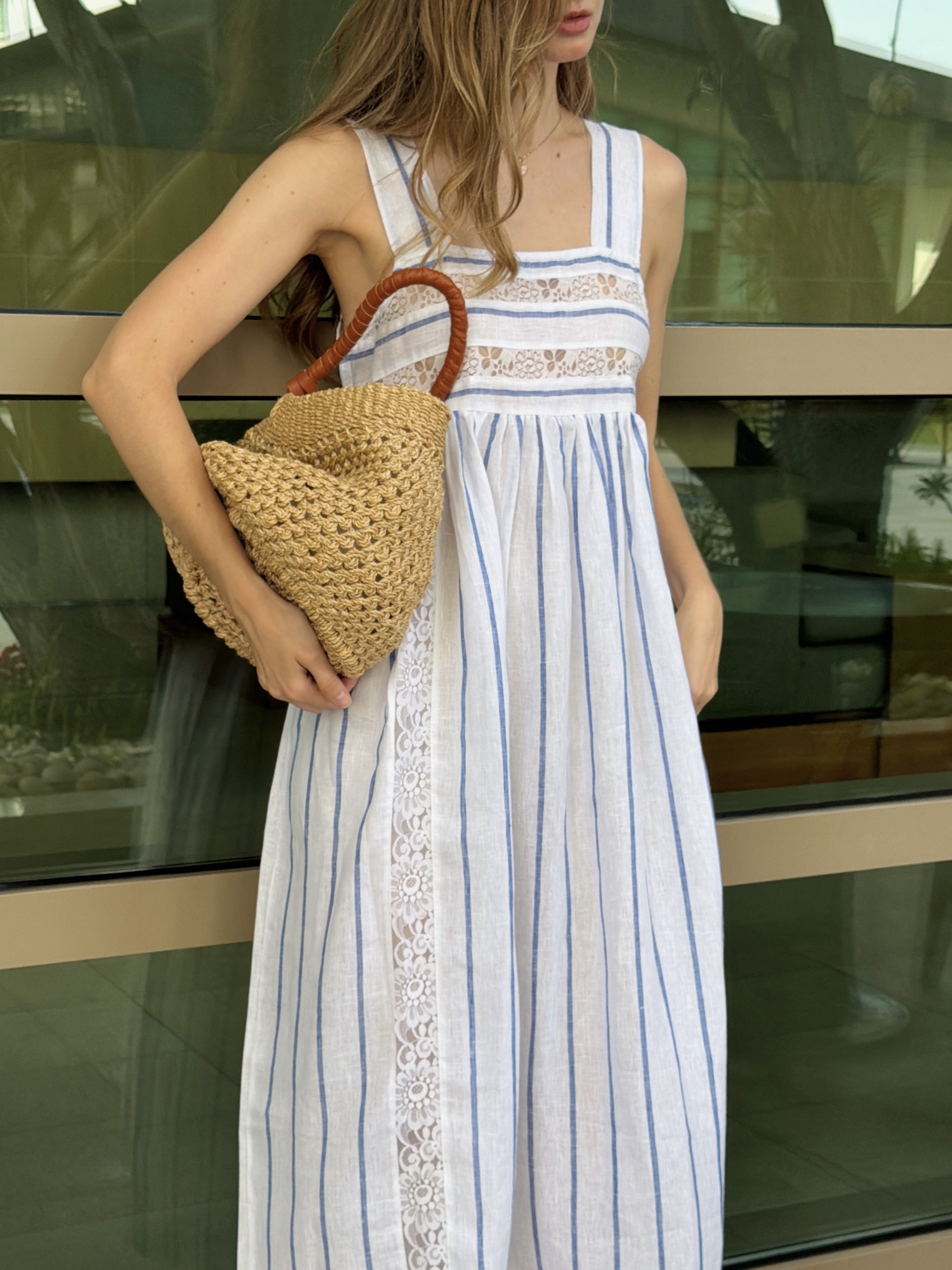 Eleanor Pure Linen Dress