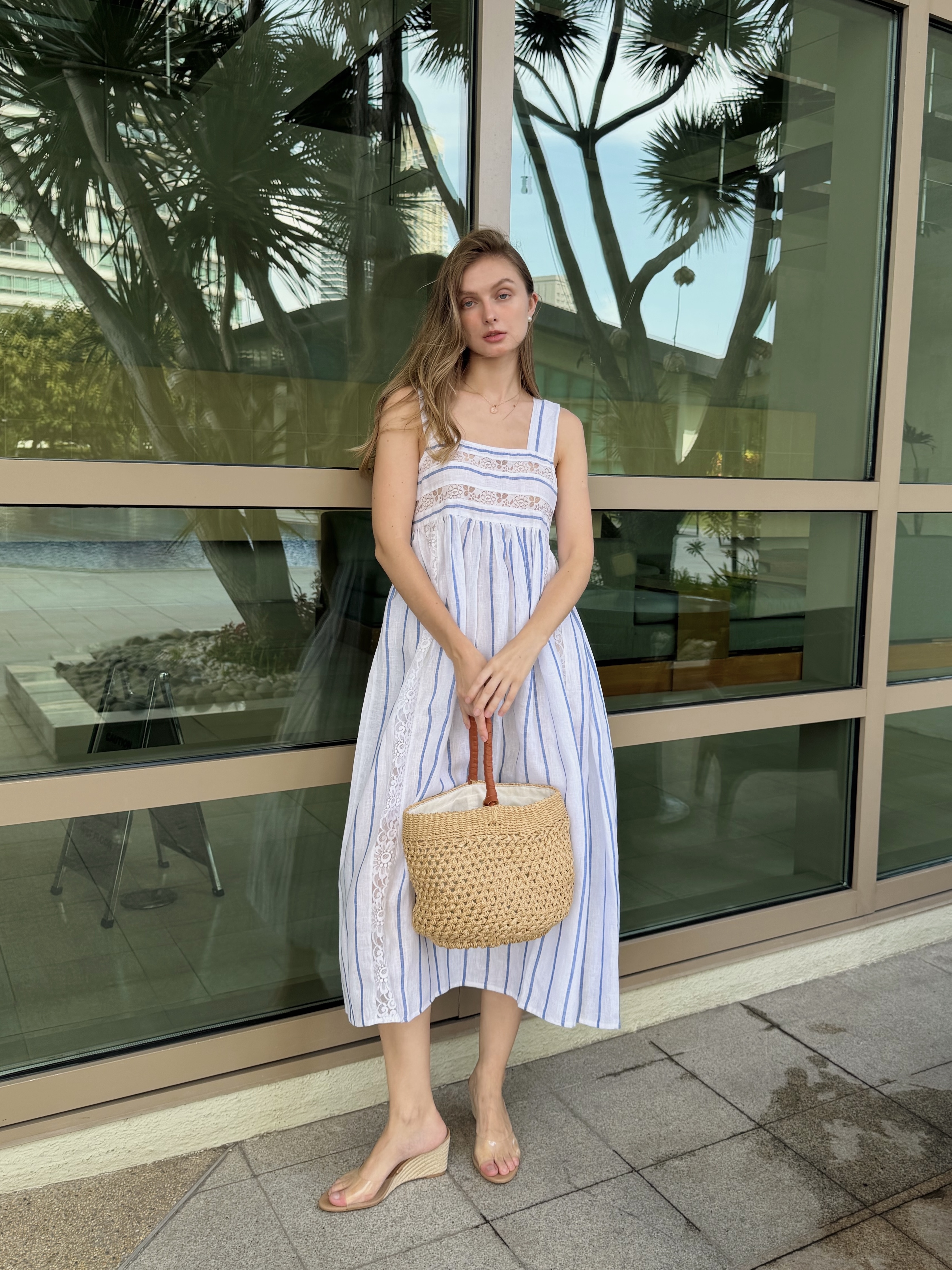 Eleanor Pure Linen Dress