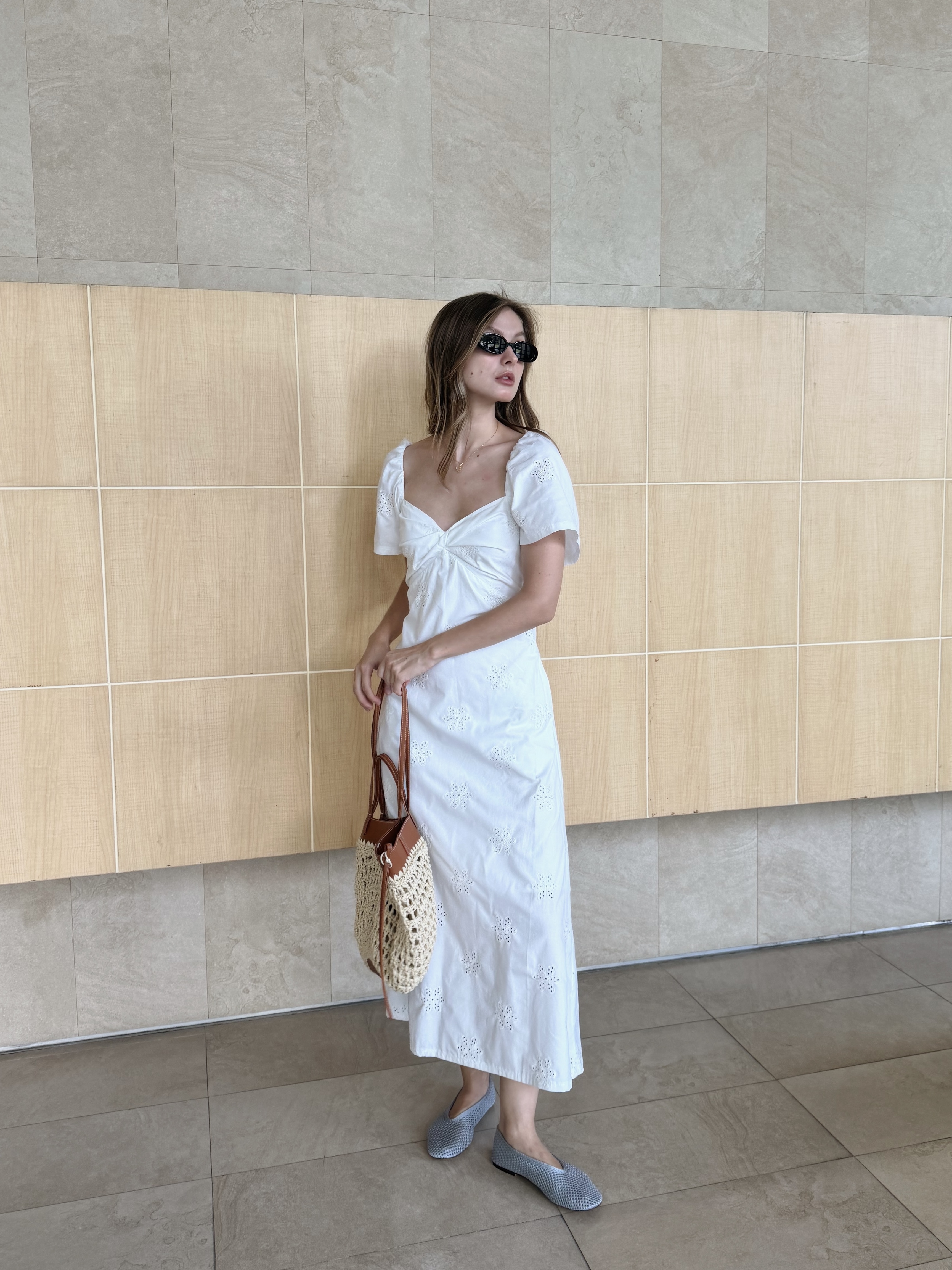 Corynn Broderie Dress