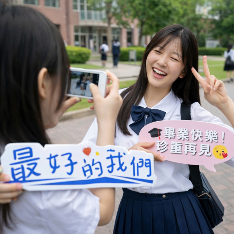 畢業拍照道具手拿板