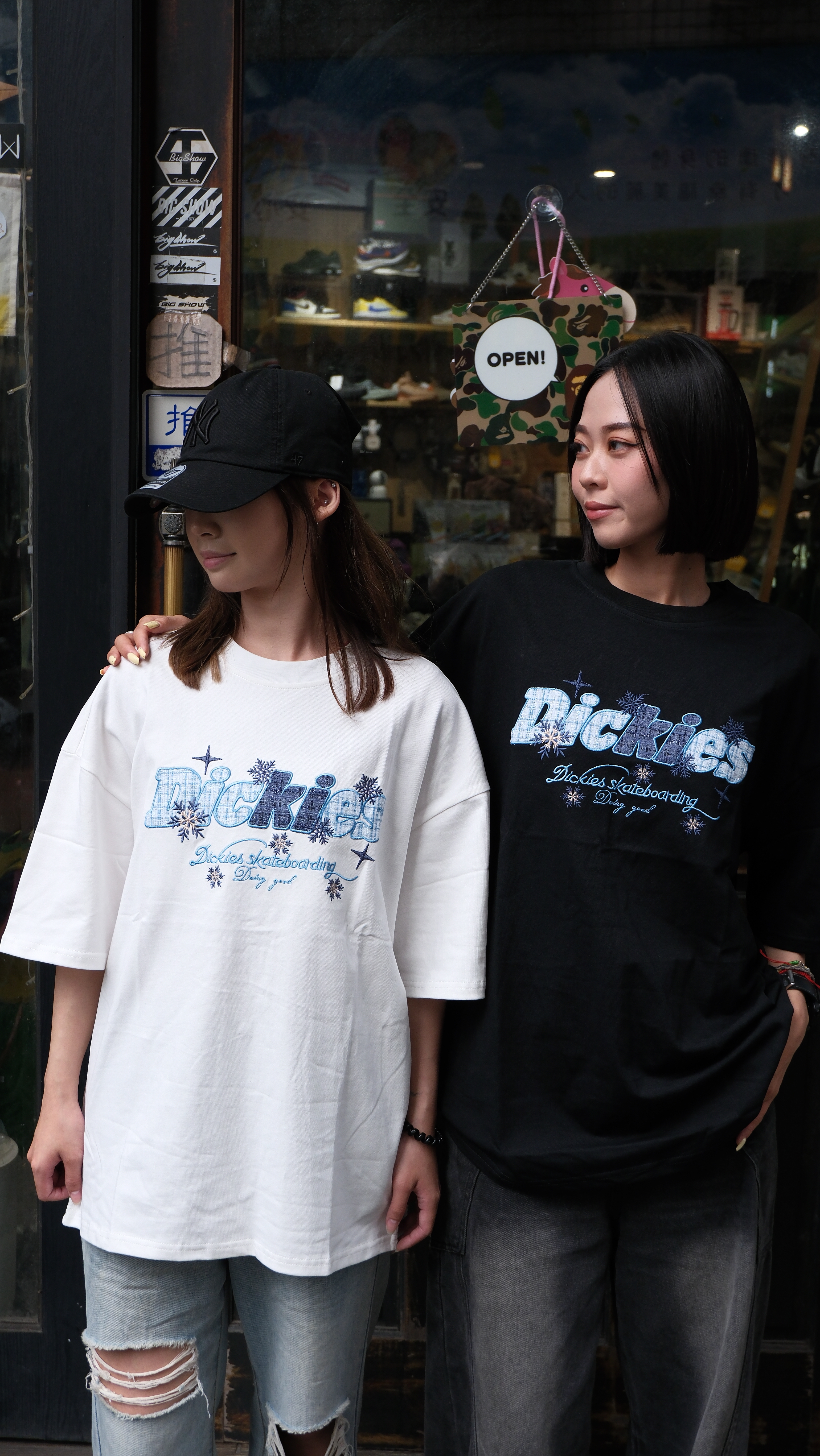 Dickies 320g 重磅 純棉 美式復古 立體貼布 刺繡 短Tee DKU262