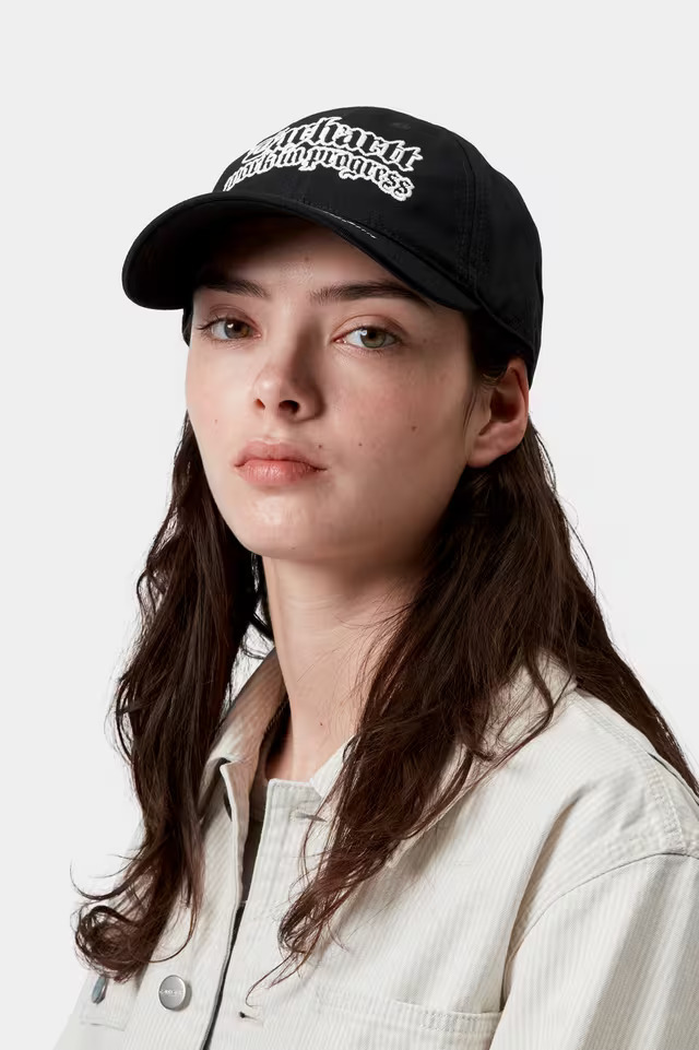 Carhartt WIP World Tour Tee 世界巡迴 歌德字 刺繡 黑色 老帽