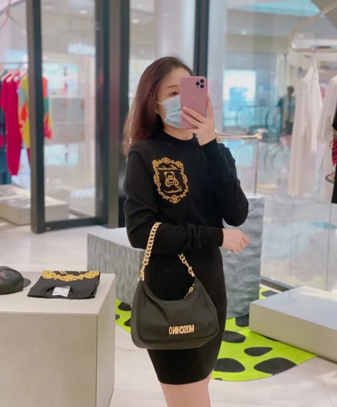 【預購】Love Moschino H0719508 黑色兩用包