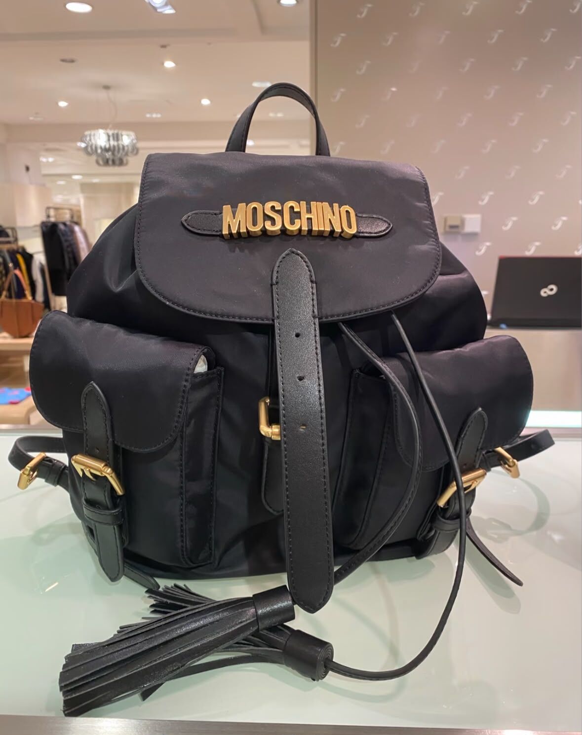 【預購】Love Moschino H0719507 黑色背囊