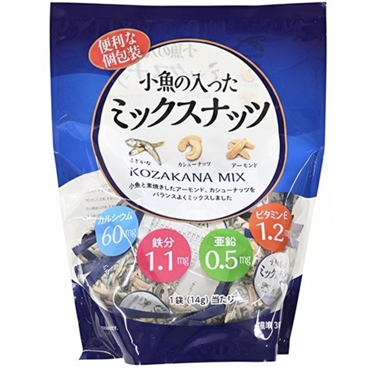 【Costco限定】JP 爆人氣 綜合果仁味付魚仔小食 8566 TK260719