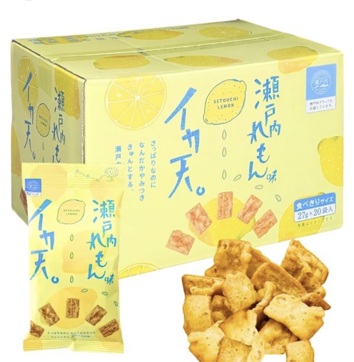【Costco限定】JP 瀨戶內檸檬風味魷魚天婦羅  6607 TK260719
