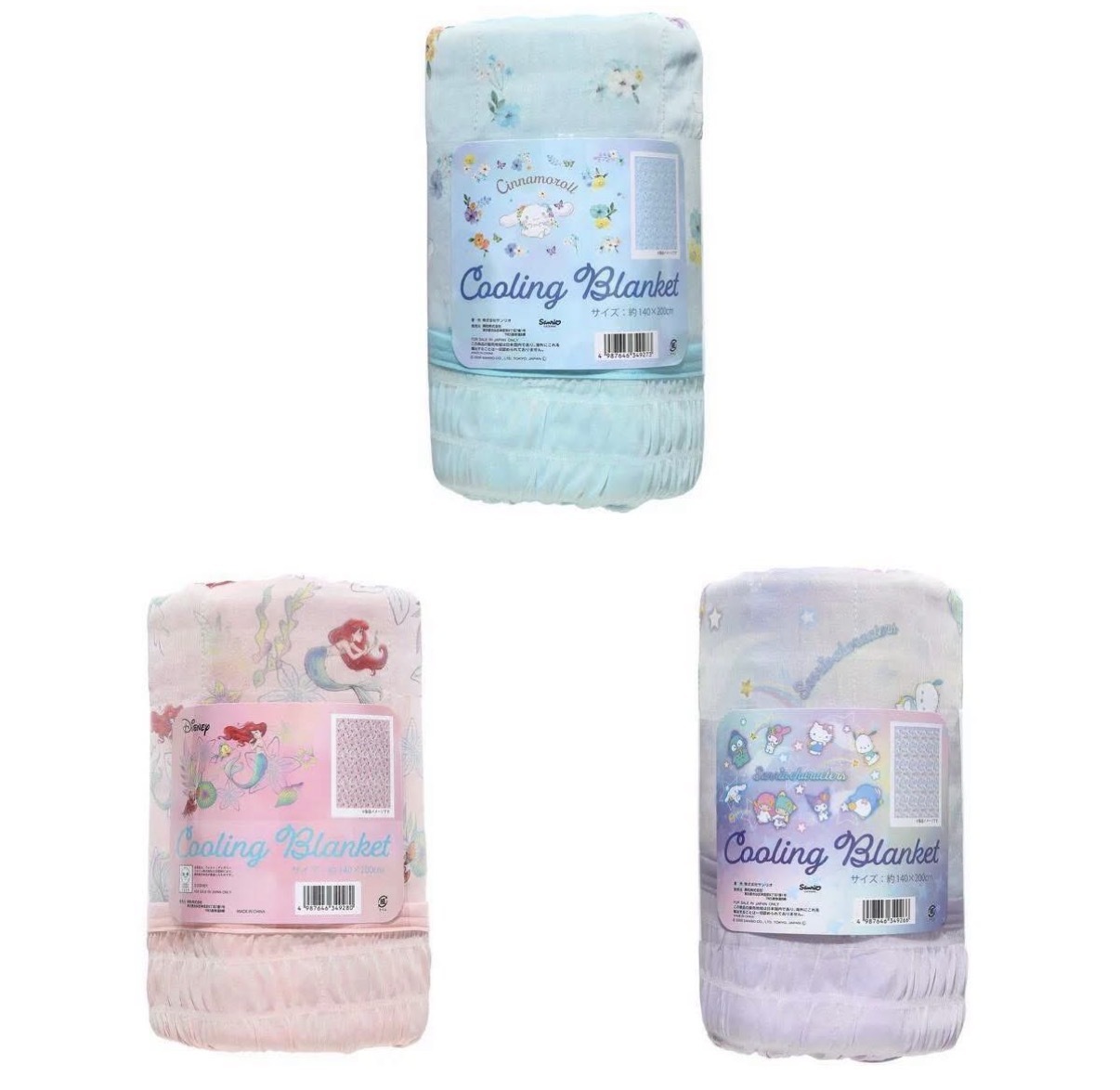 【Costco限定】JP Sanrio 密集式涼感被 140x200 4987 TK260719