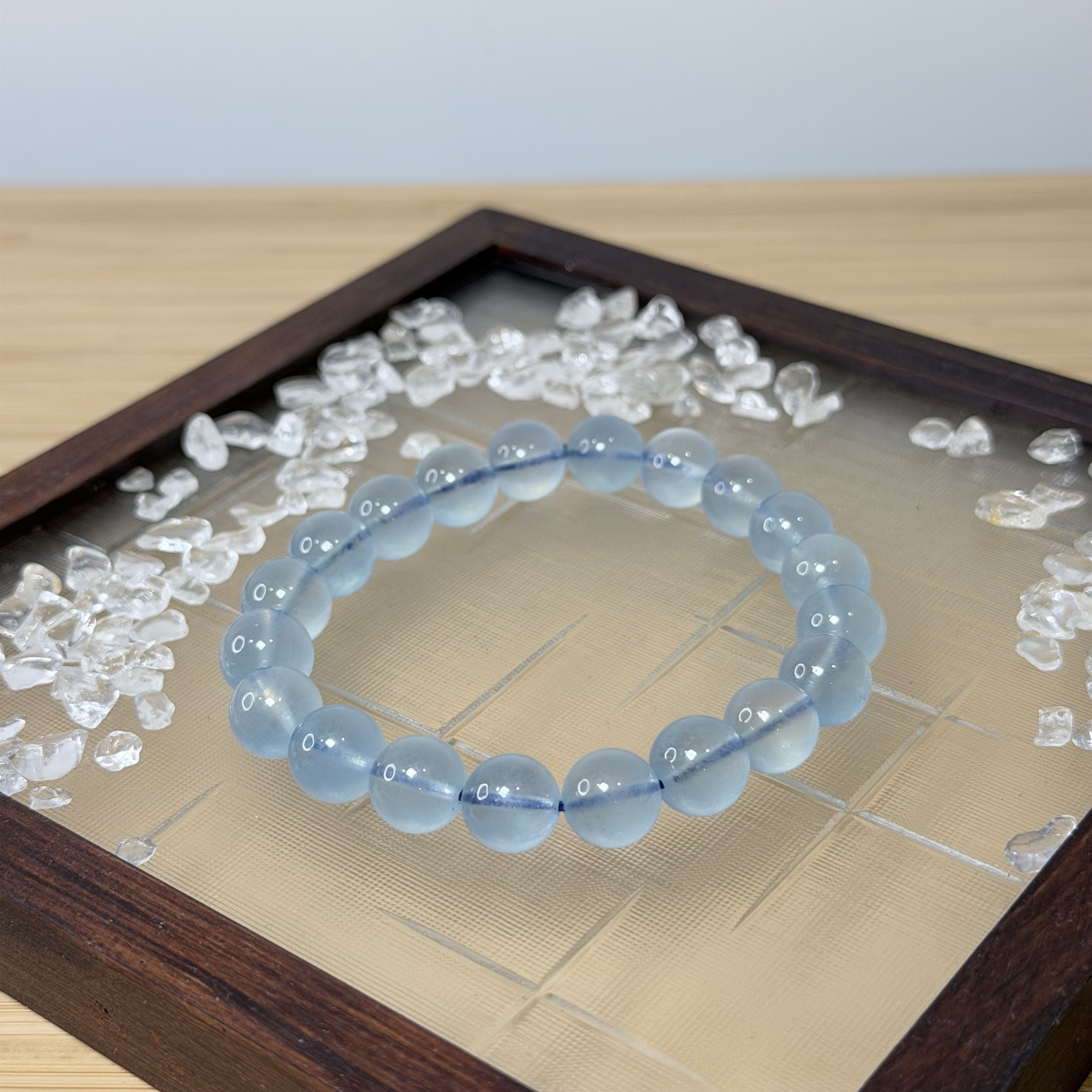 海藍寶手串丨10mm