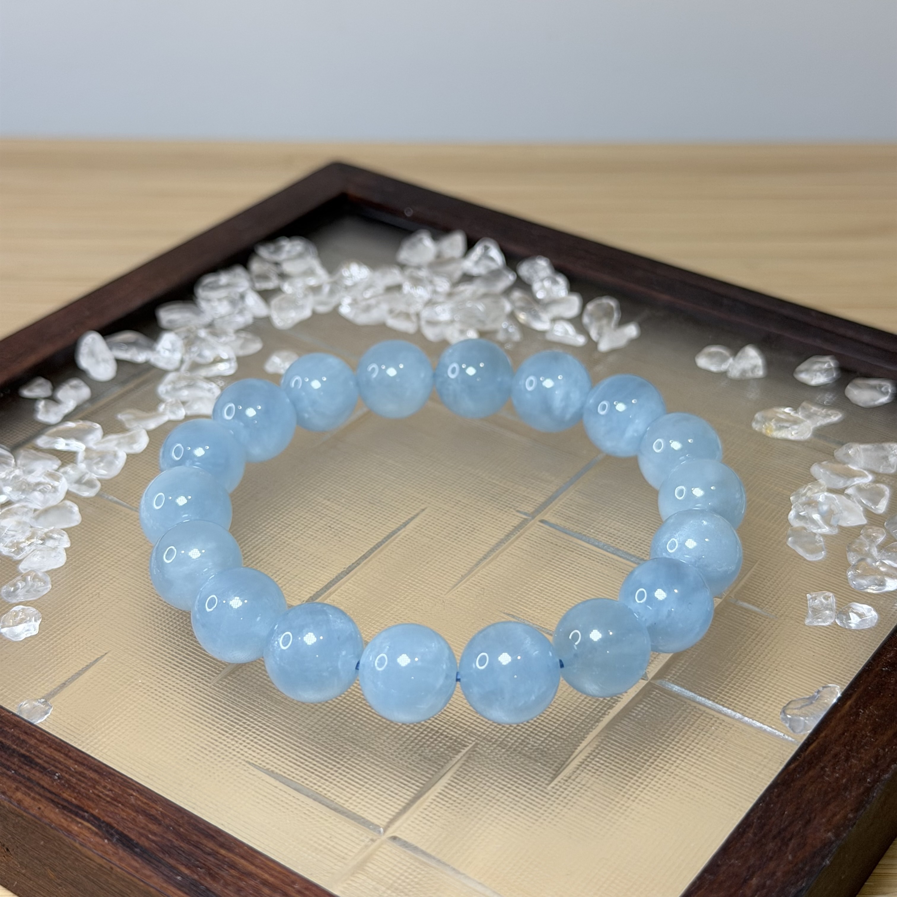 海藍寶手串丨11mm