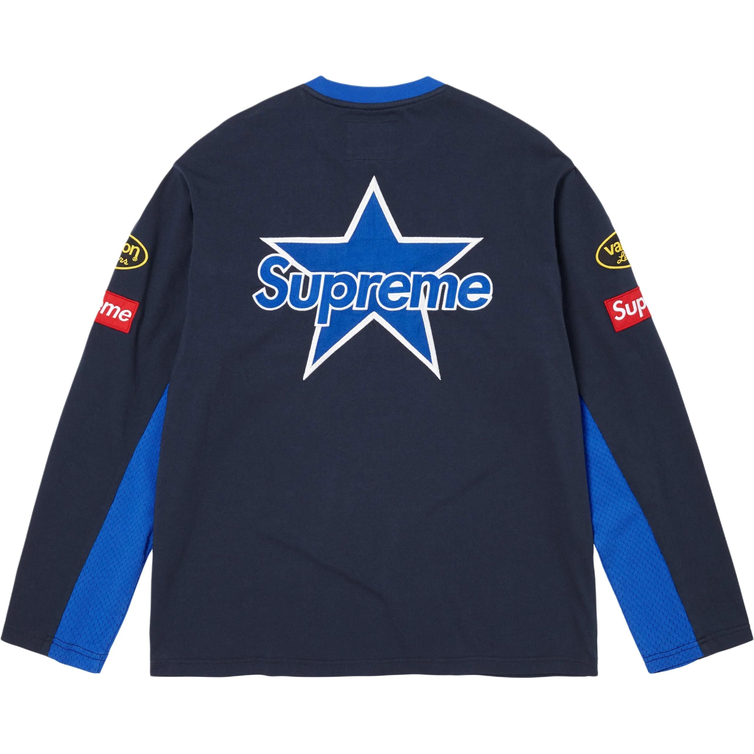【代購】Supreme x Vanson Leathers SS26 WEEK1 L/S Top Sweatshirt Unisex SUP-SS26-007