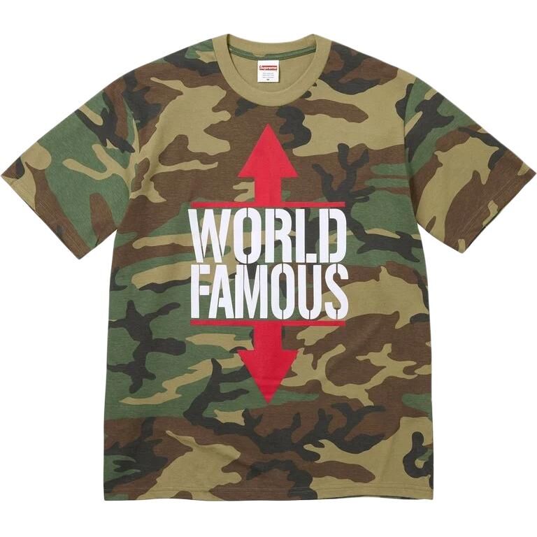 【代購】Supreme SS26 WEEK1 World Famous Tee T Shirt Unisex SUP-SS26-010