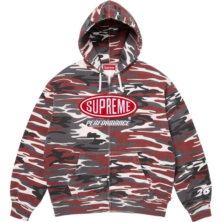 【代購】Supreme SS26 WEEK1 Performance Zip Up Hooded Sweatshirt Unisex SUP-SS26-015
