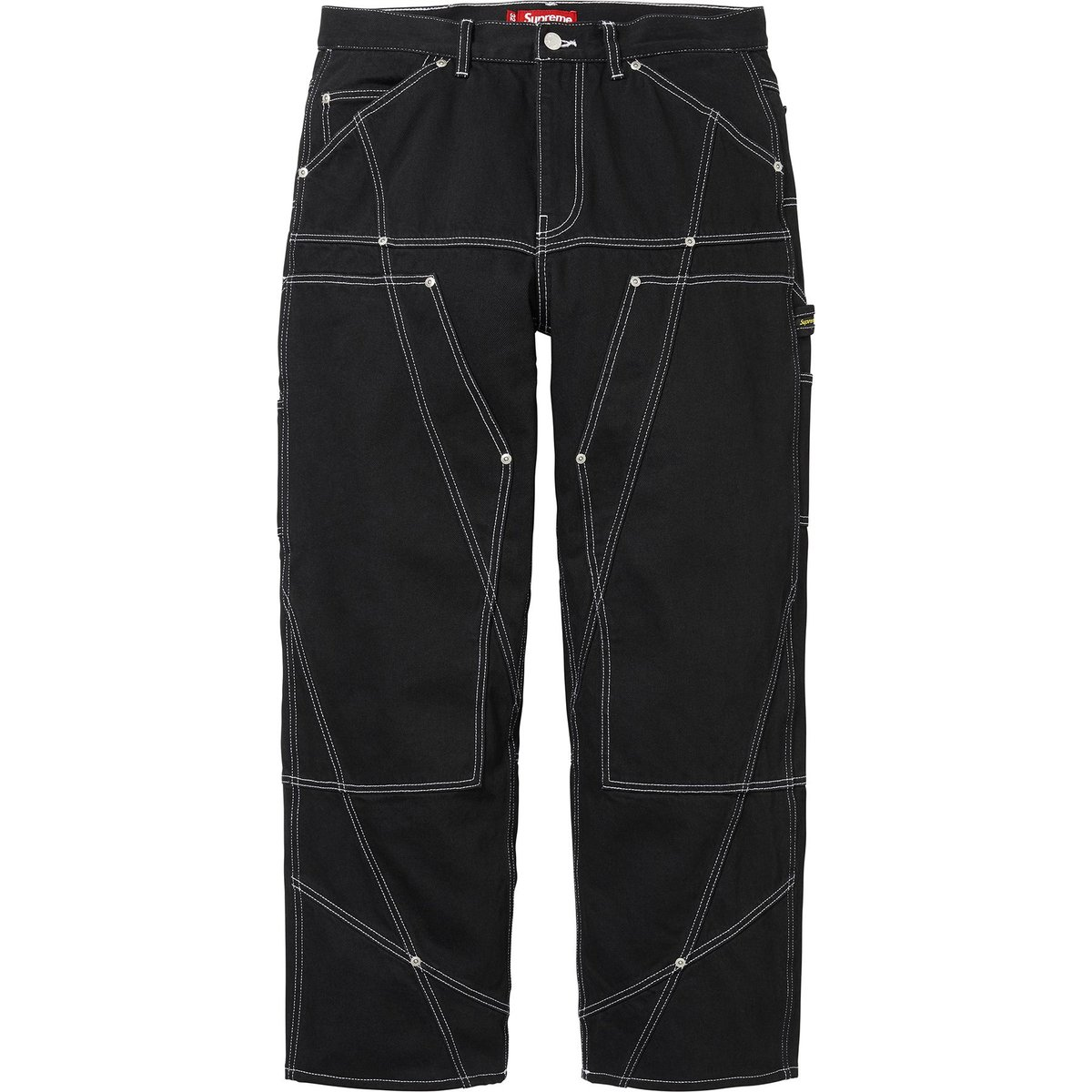 【代購】Supreme SS26 Contrast Stitch Double Knee Painter Jean Jeans Unisex SUP-SS26-028