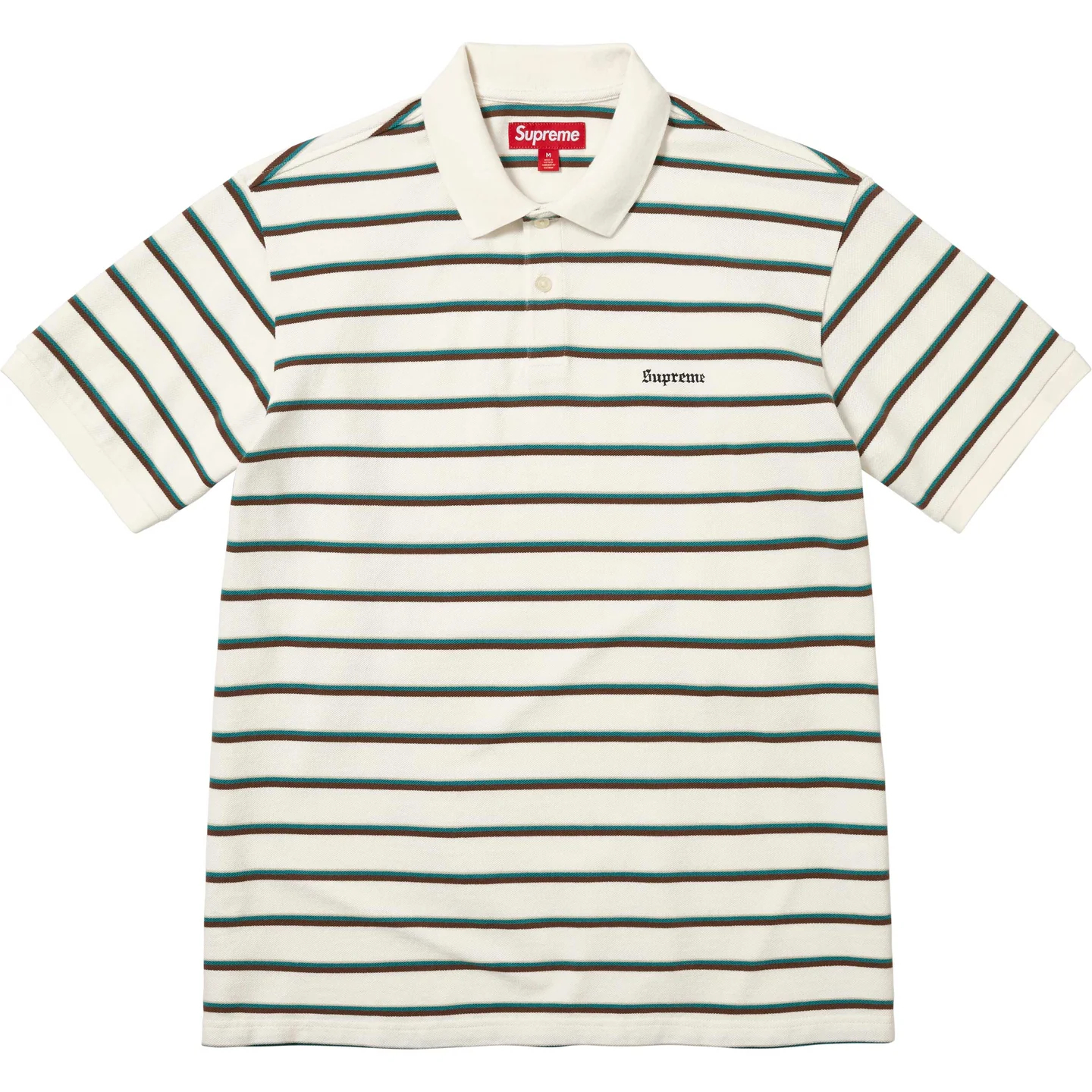 【代購】Supreme SS26 WEEK3 Washed Stripe Polo Shirt Unisex SUP-SS26-058