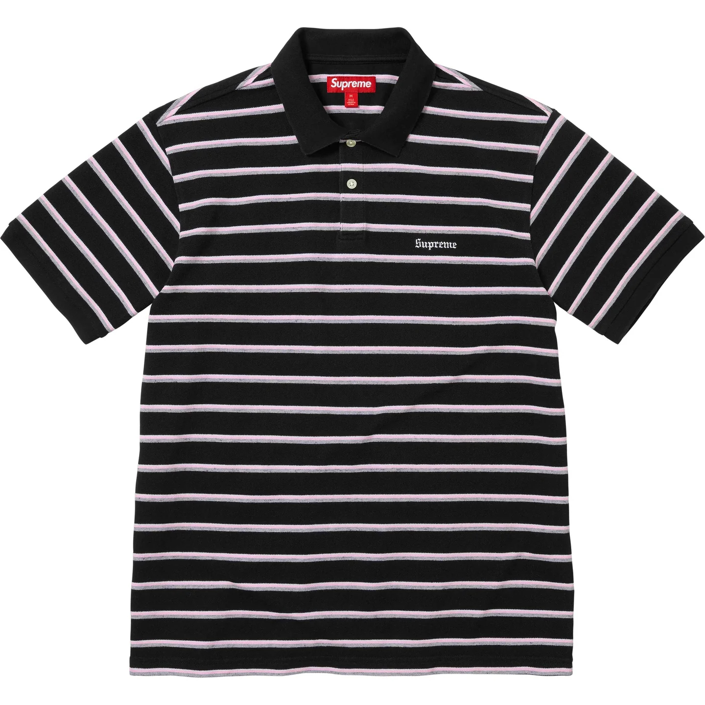 【代購】Supreme SS26 WEEK3 Washed Stripe Polo Shirt Unisex SUP-SS26-058