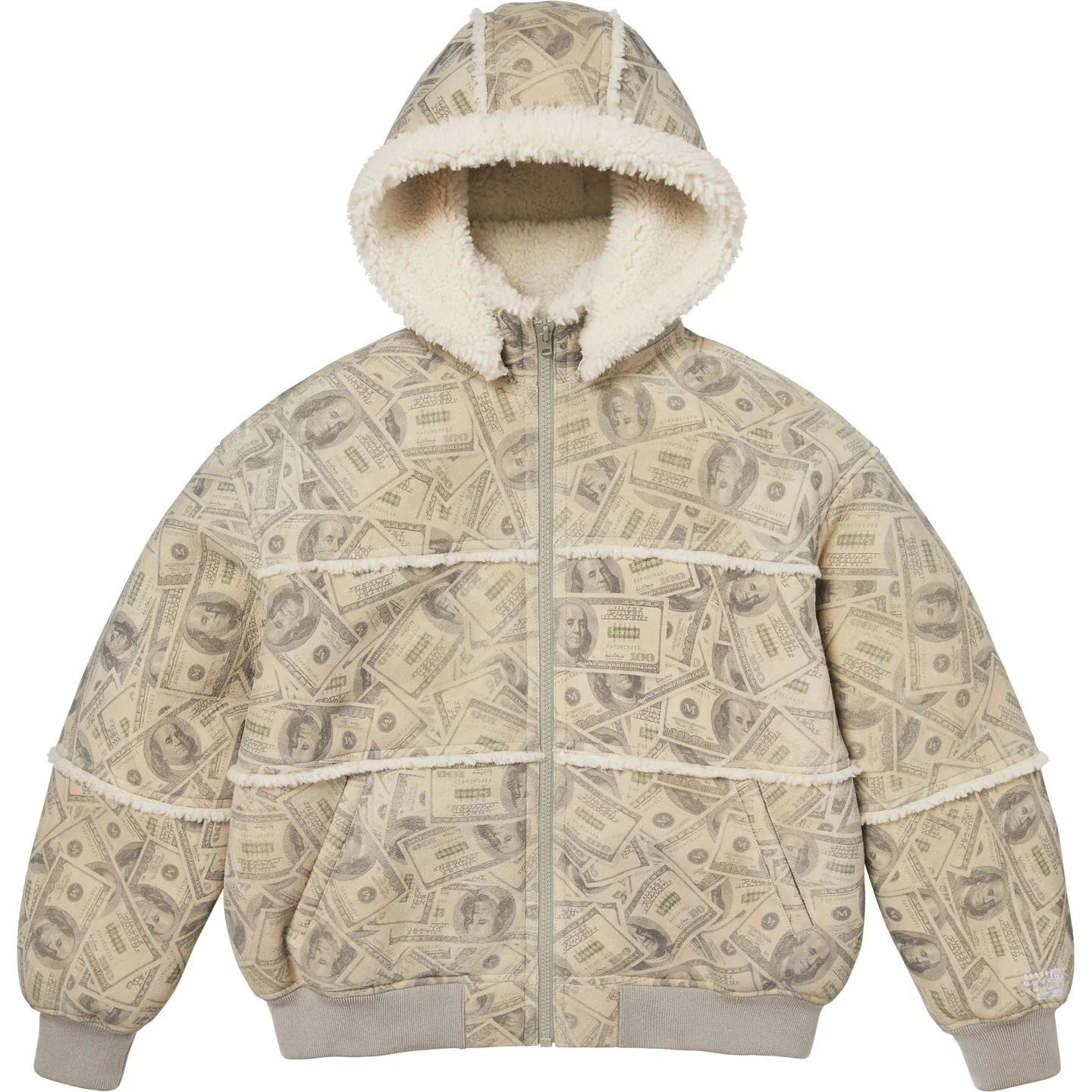 【代購】Supreme x MM6 Maison Margiela SS26 WEEK4 Hooded Shearling Bomber Jacket Jackets & Coats Unisex SUP-SS26-107