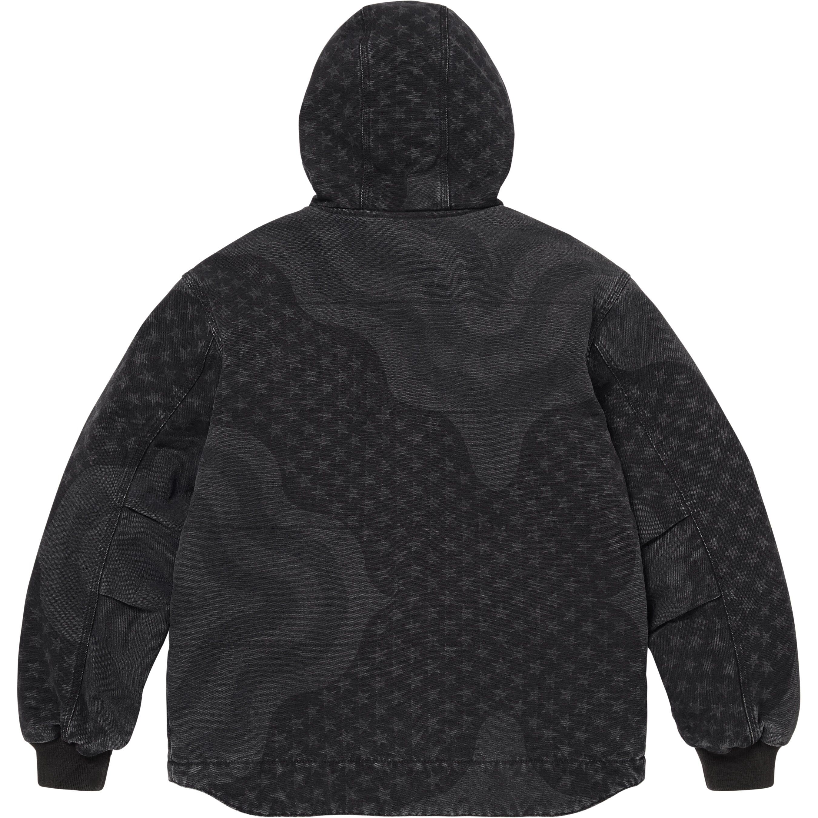 【代購】Supreme SS26 WEEK5 Flag Quilted Hooded Work Jacket Unisex SUP-SS26-132