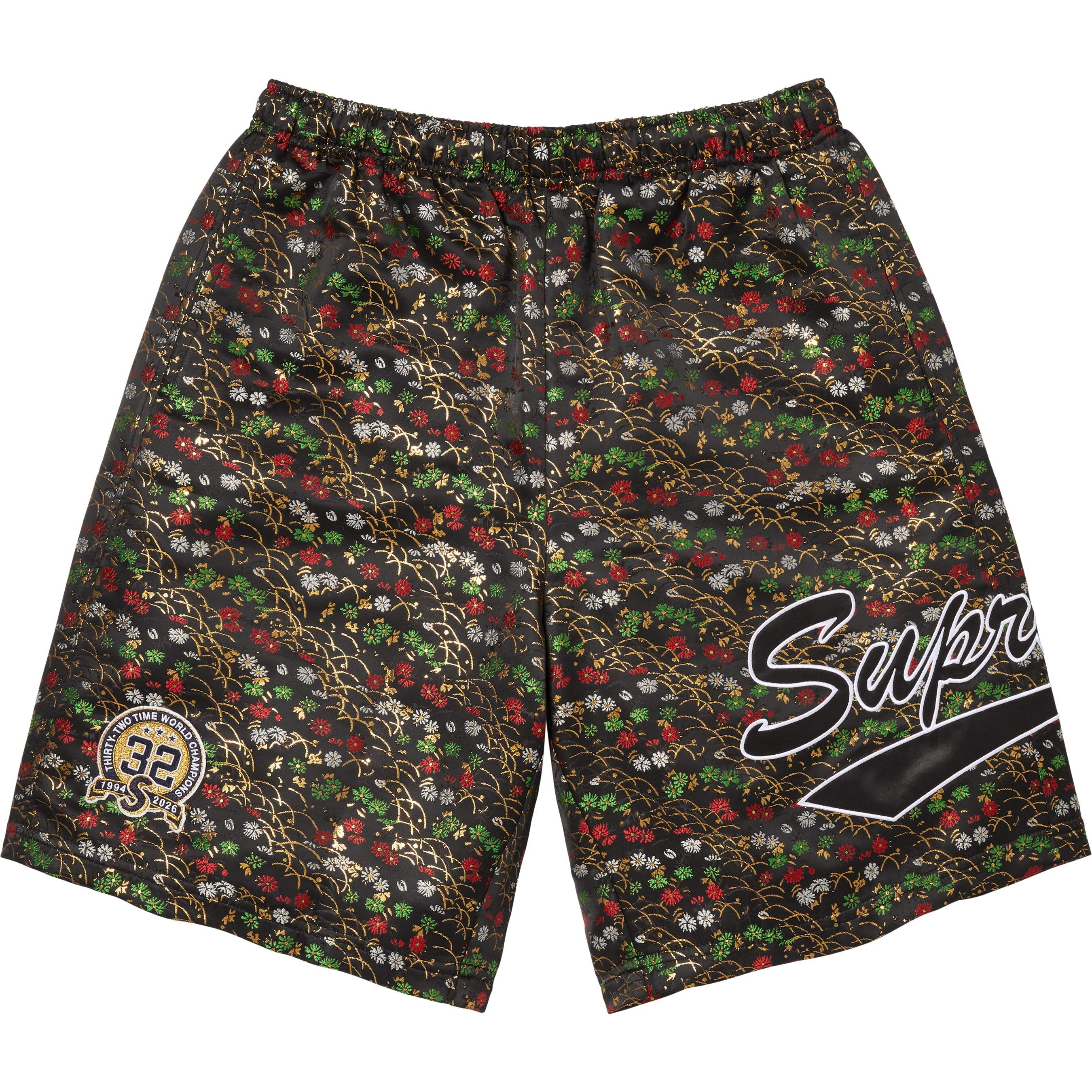 【代購】Supreme SS26 WEEK5 Floral Jacquard Short Casual Shorts Unisex SUP-SS26-142
