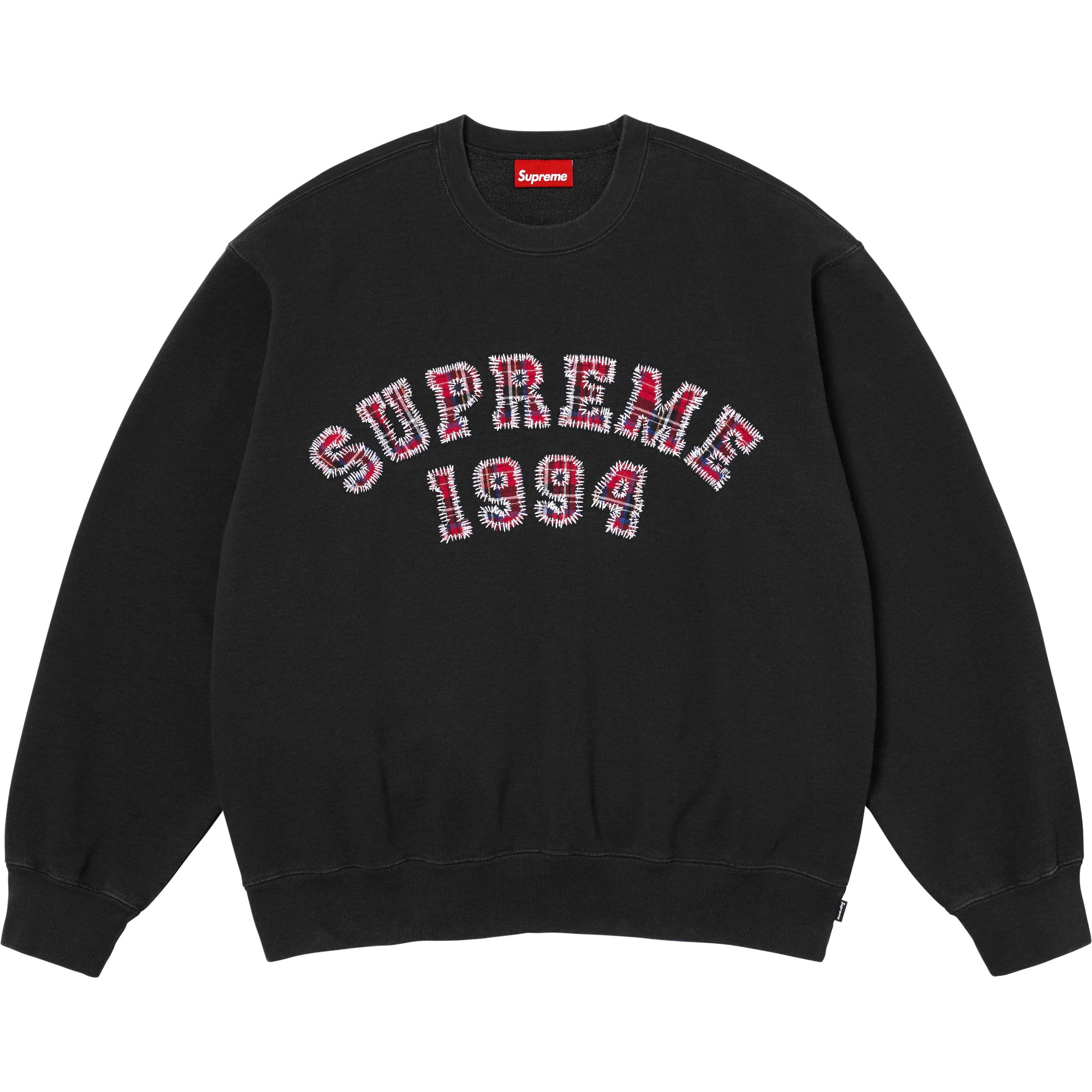 【代購】Supreme SS26 WEEK5 Plaid Arc Crewneck Sweatshirt Unisex SUP-SS26-133