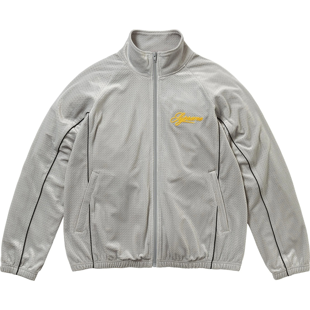 【代購】Supreme SS26 WEEK6 Velour Mesh Track Jacket Unisex SUP-SS26-121