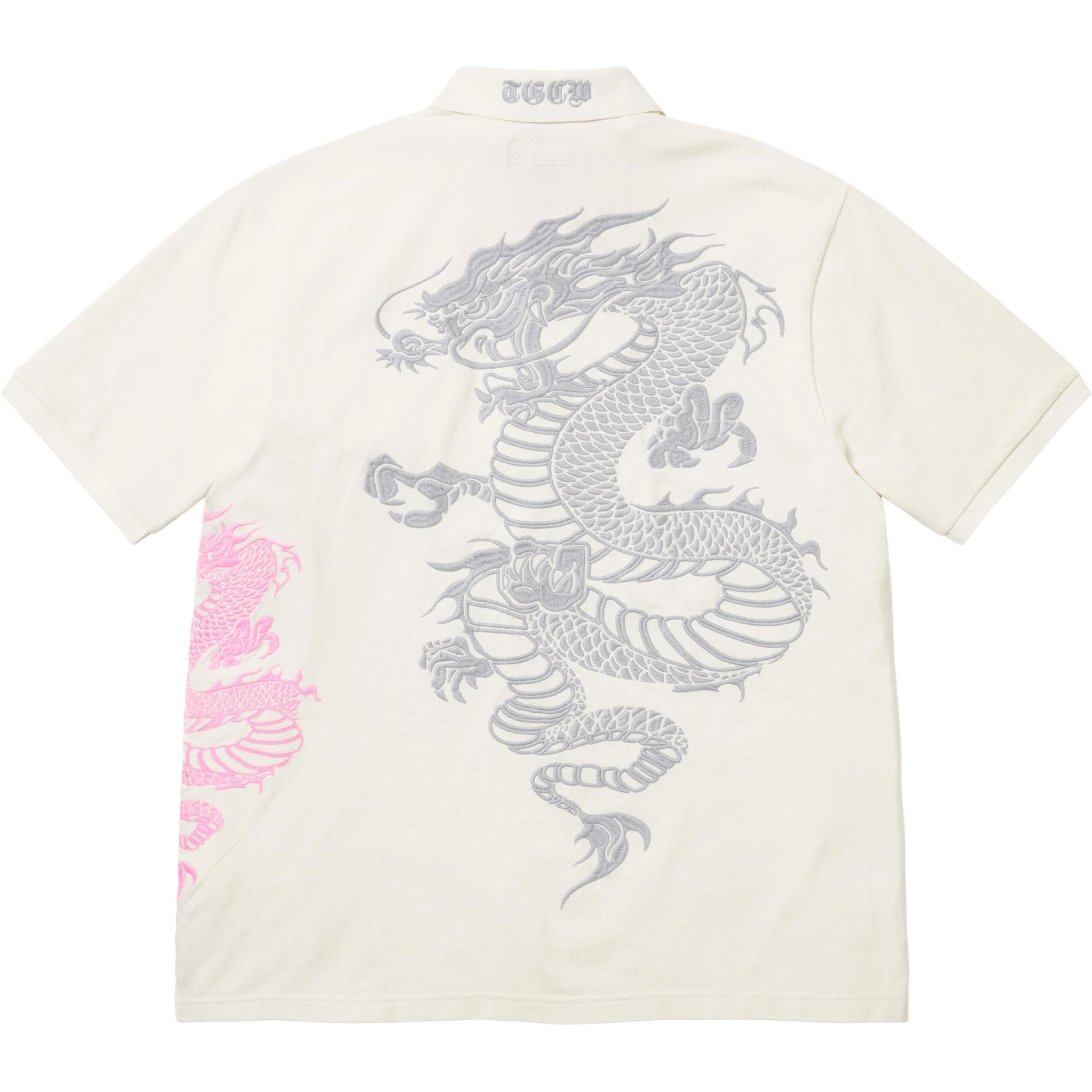 【代購】Supreme SS26 WEEK6 The Great China Wall Dragon Polo Shirt Unisex SUP-SS26-120