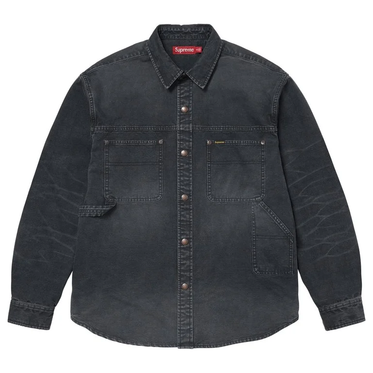 【代購】Supreme SS26 WEEK6 Worn Snap Painter Shirt Unisex SUP-SS26-125