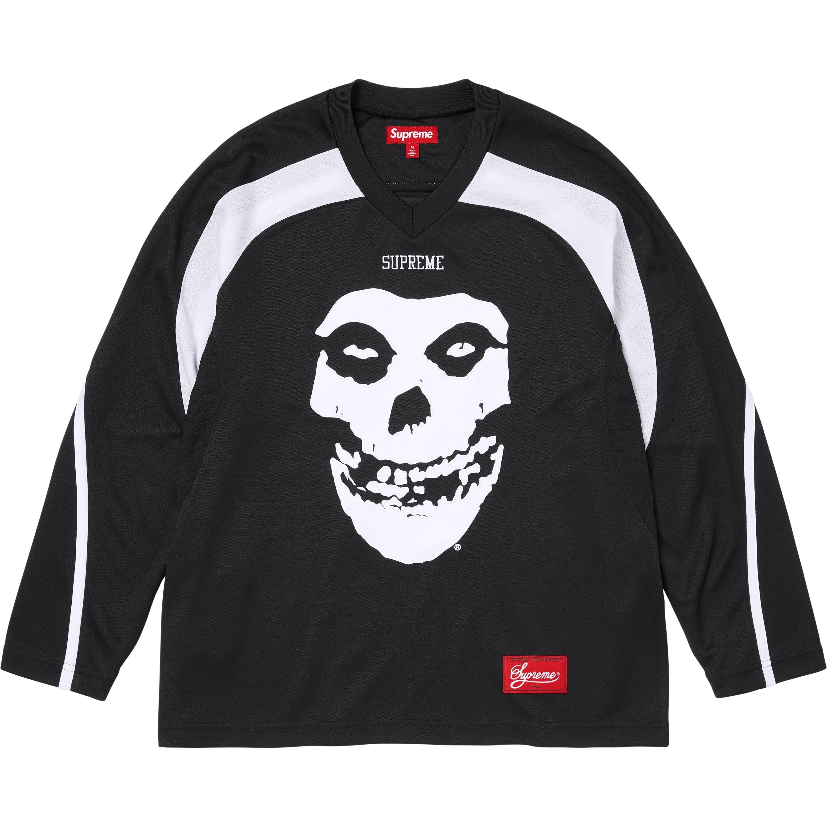 【代購】Supreme x The Misfits SS26 WEEK7 Hockey Jersey Ice Hockey Pucks Jersey Unisex SUP-SS26-152