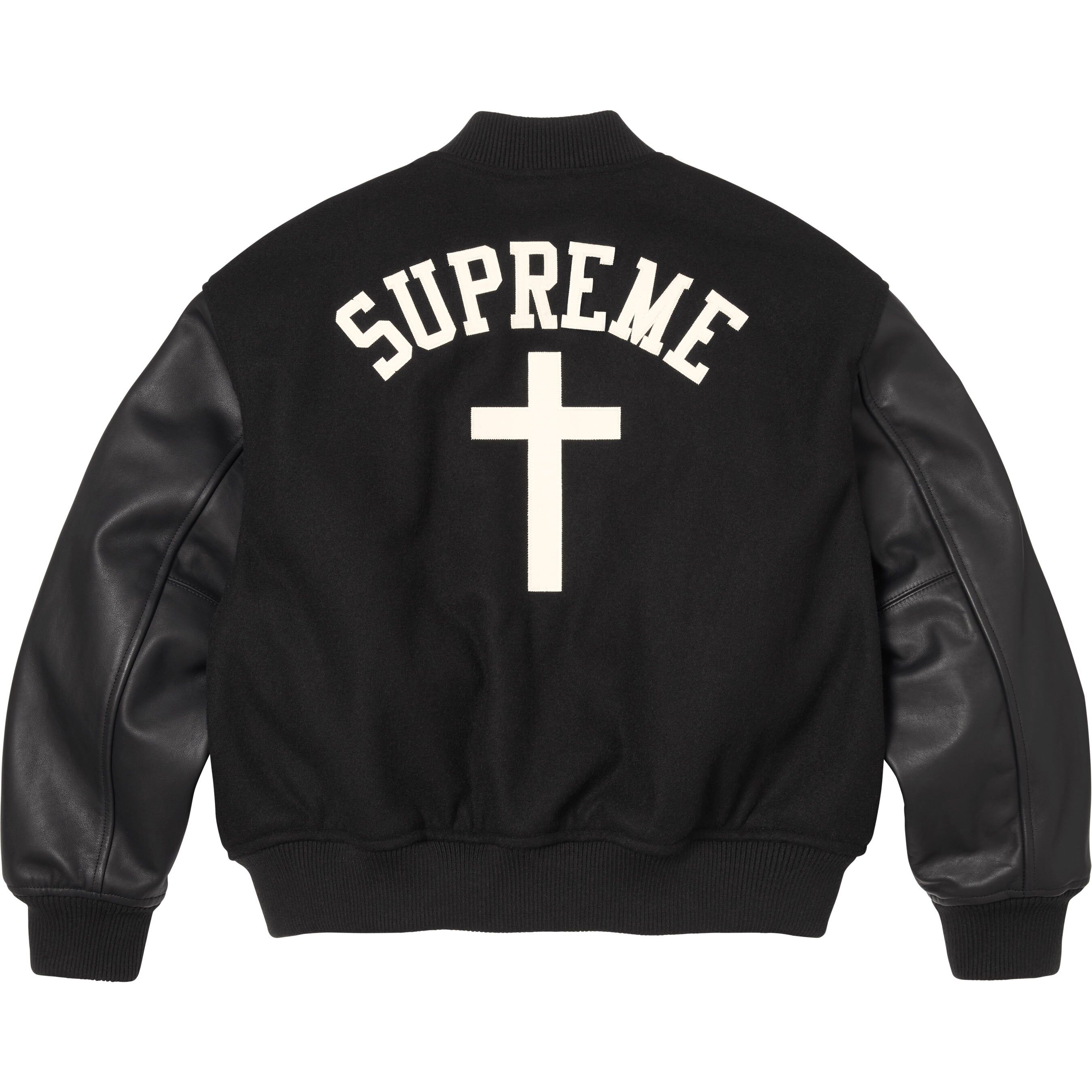【代購】Supreme SS26 WEEK7 Cross Varsity Jacket Unisex SUP-SS26-155
