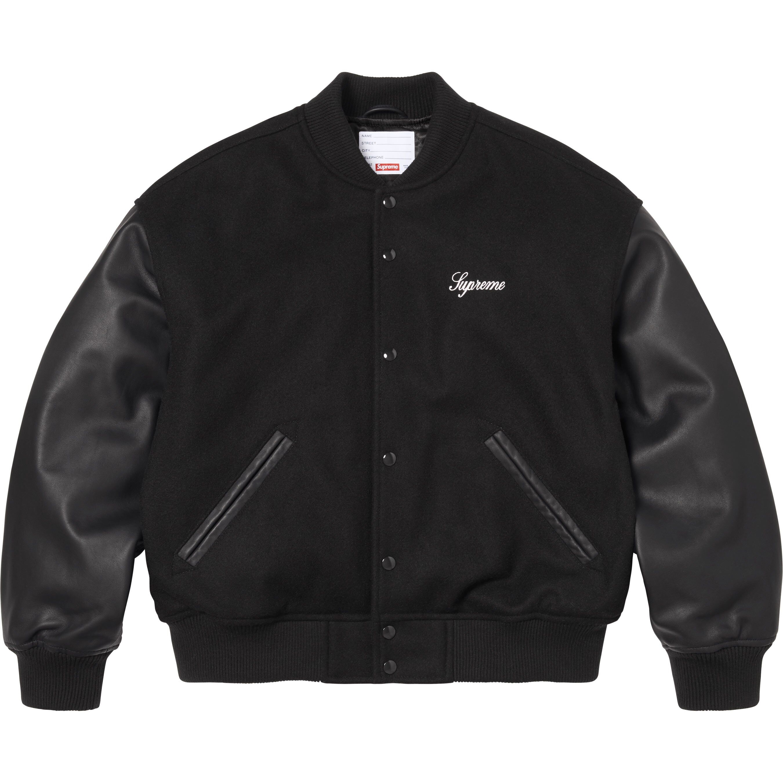 【代購】Supreme SS26 WEEK7 Cross Varsity Jacket Unisex SUP-SS26-155