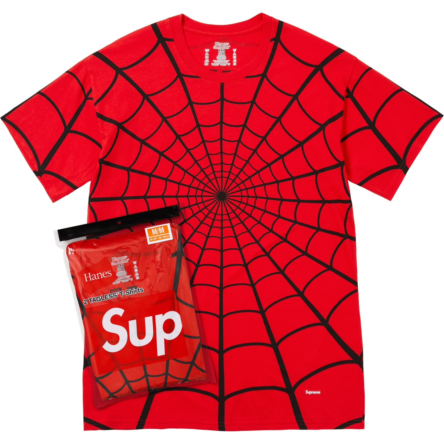【代購】Supreme x Hanes X Spider Man, SS26 T Shirt Men's SUP-SS26-190