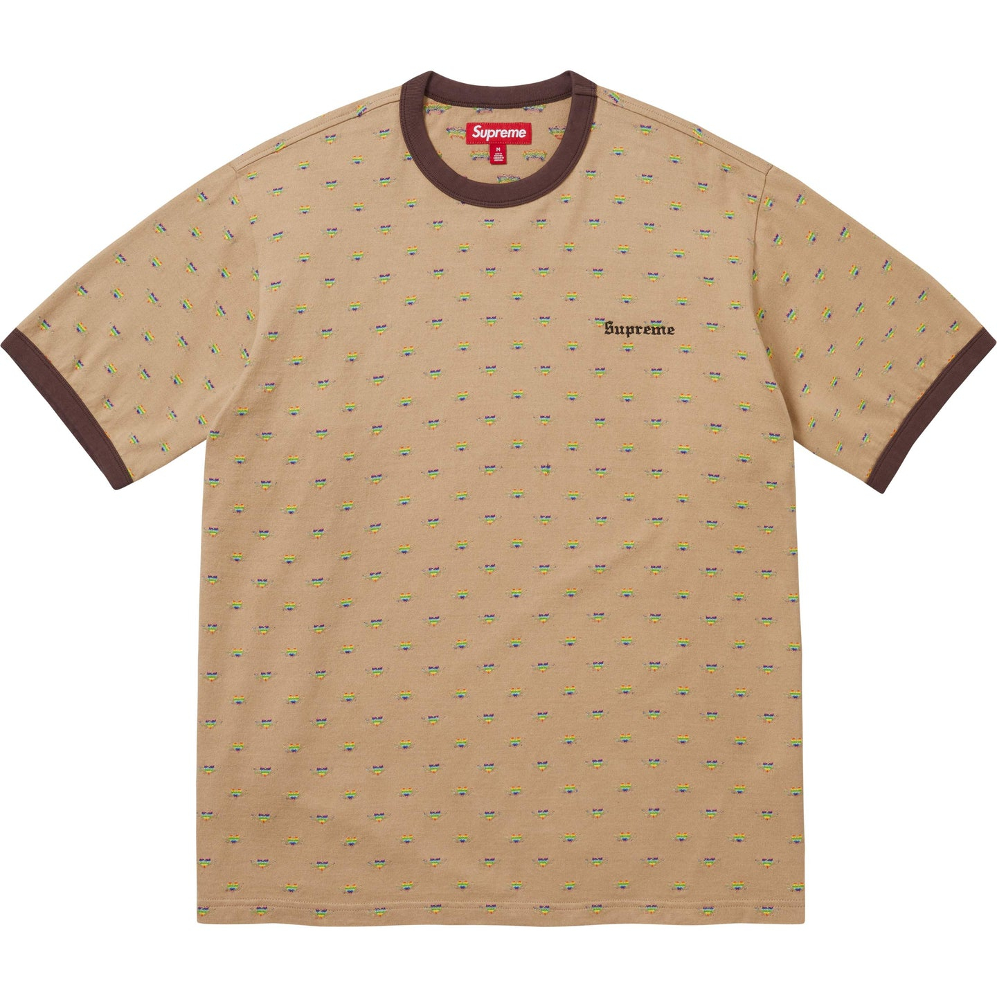 【代購】Supreme SS26 WEEK9 Hearts Intarsia Ringer Tee T Shirt Unisex SUP-SS26-197
